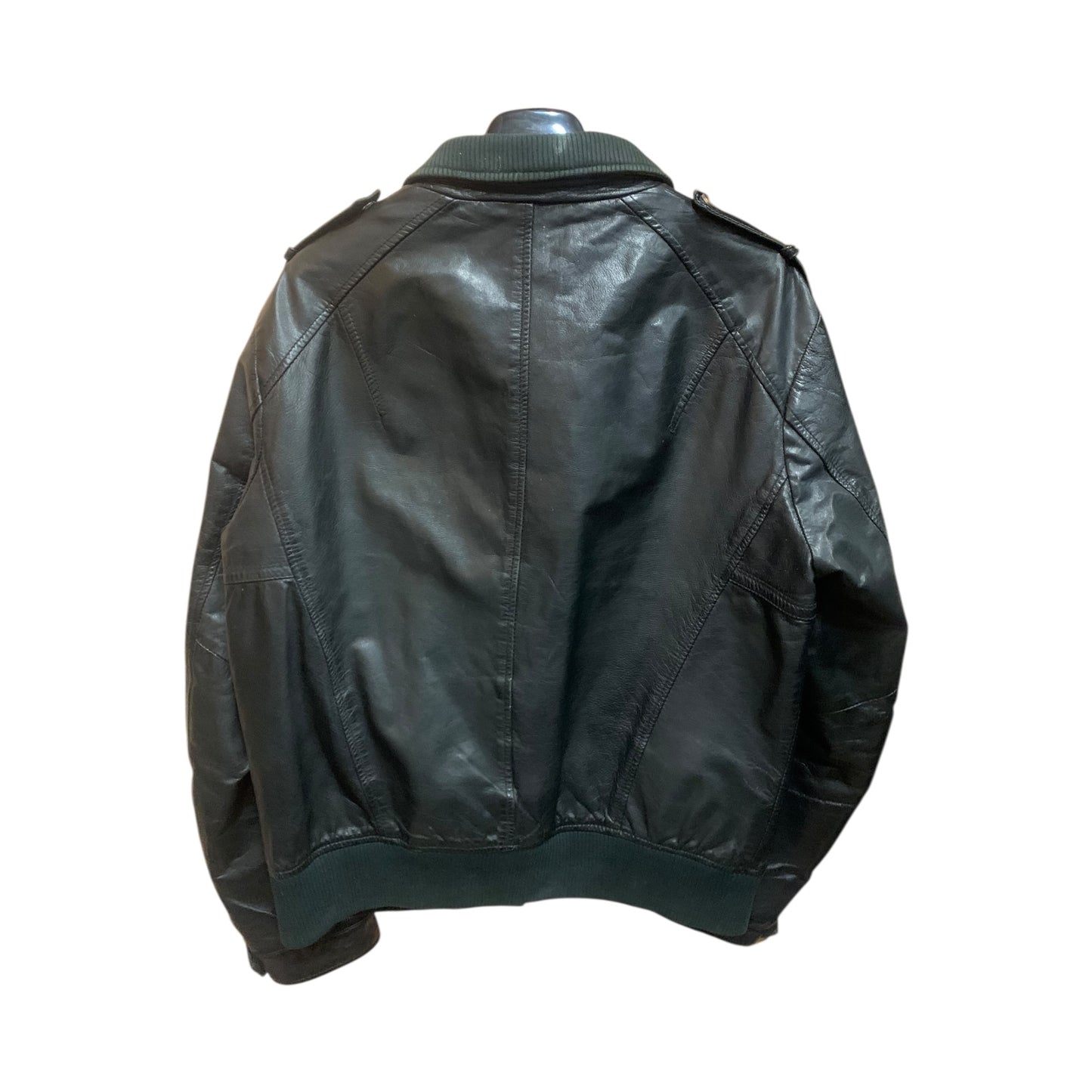 Giacca Bomber Uomo Zara Man Pelle