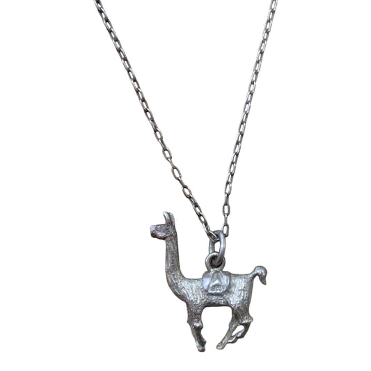 Collana Vintage Ciondolo Lama