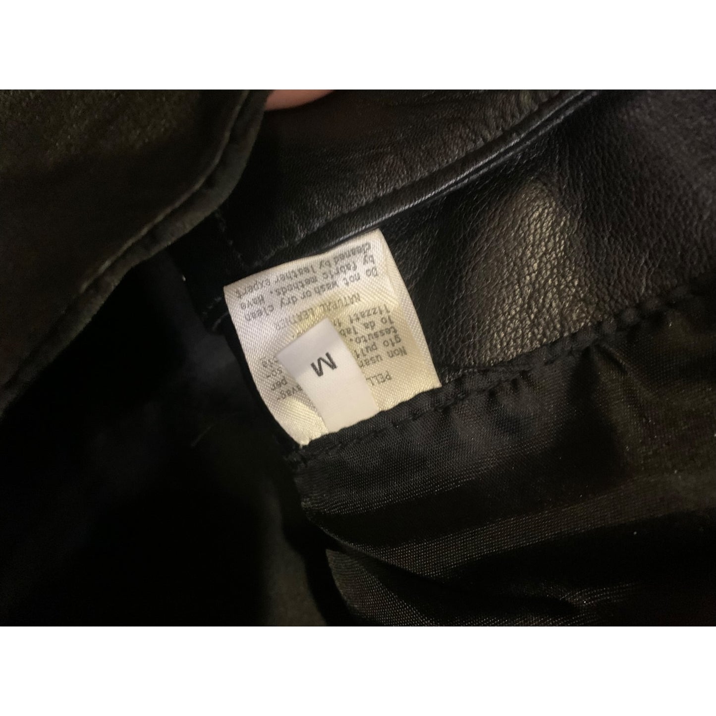 Gilet Uomo Pelle Nero