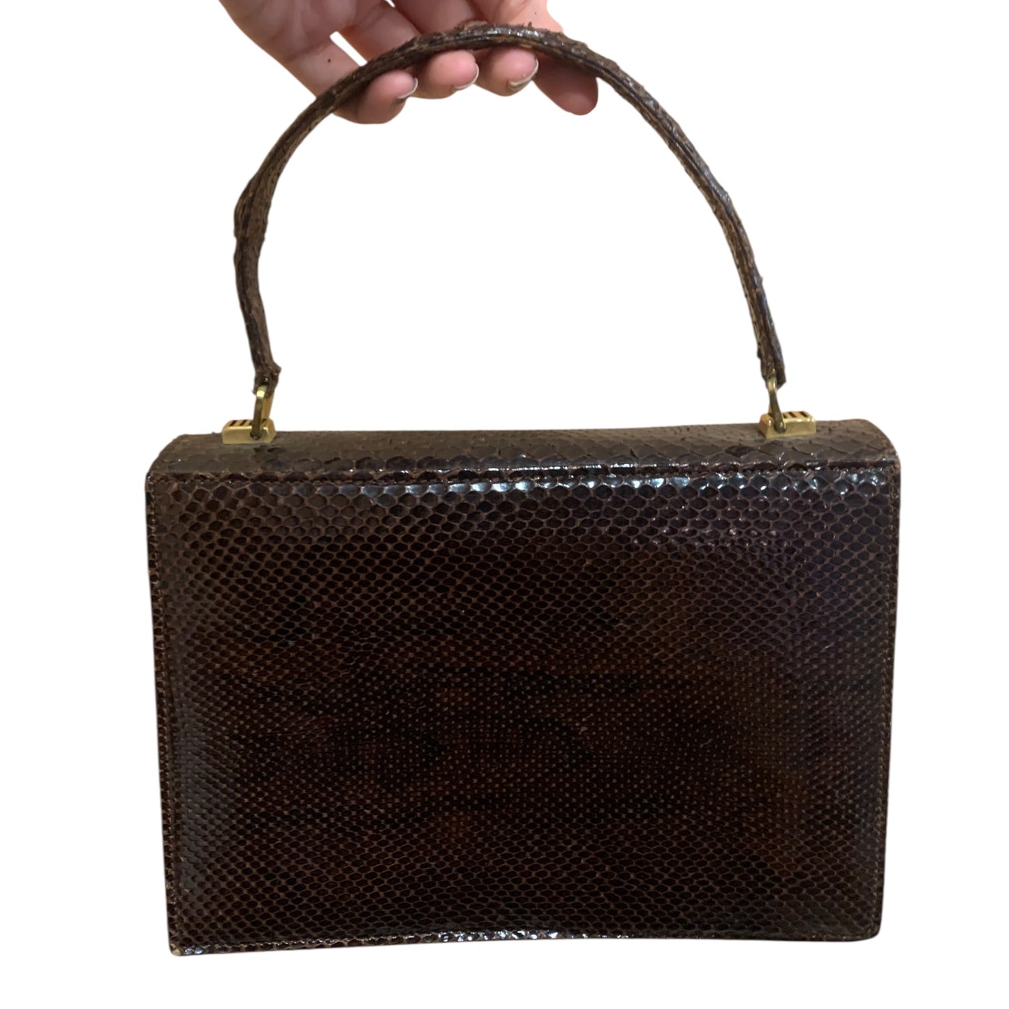 Borsetta Donna Vintage Pelle Serpente
