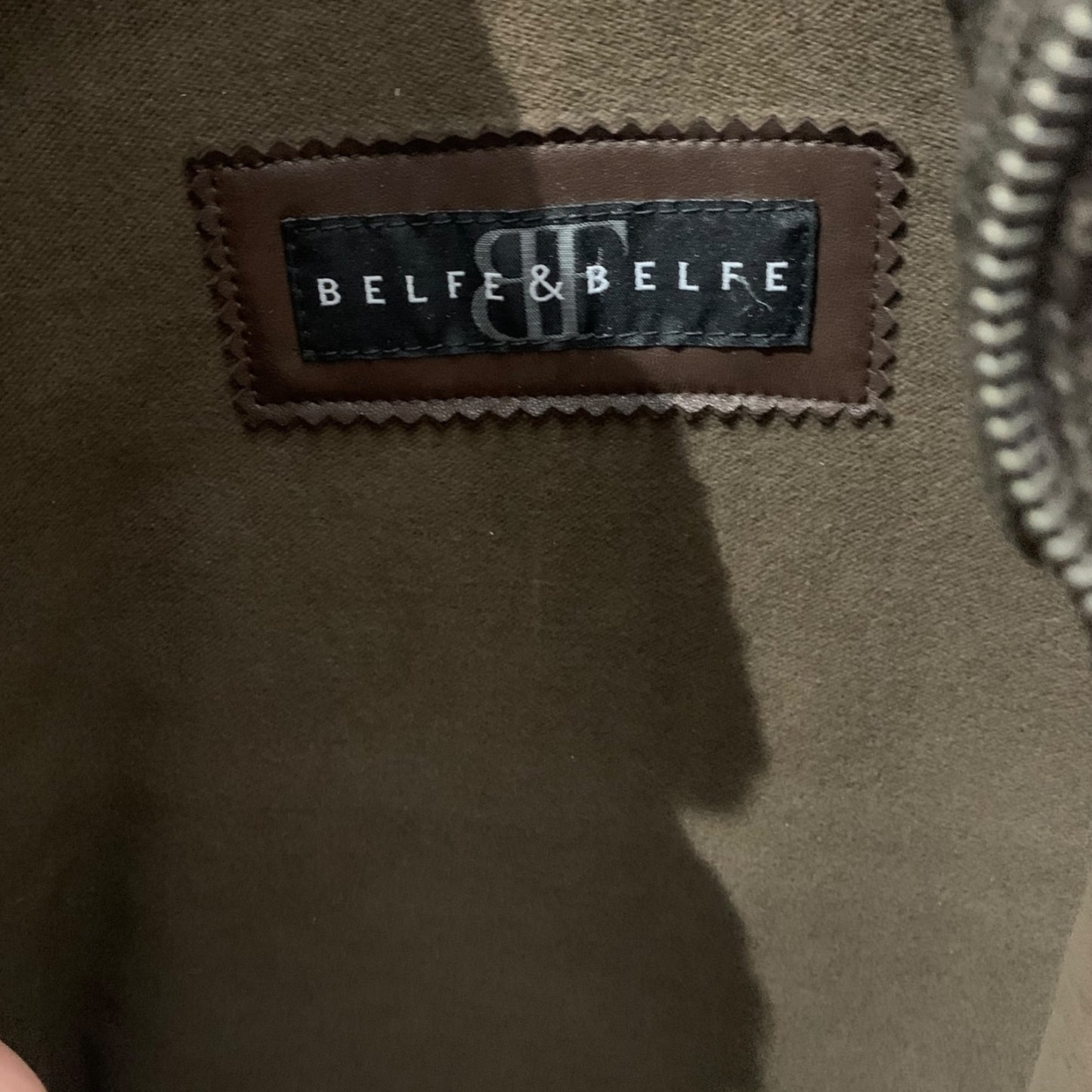 Giacca Uomo Belfe&Belfe Pelle Vintage