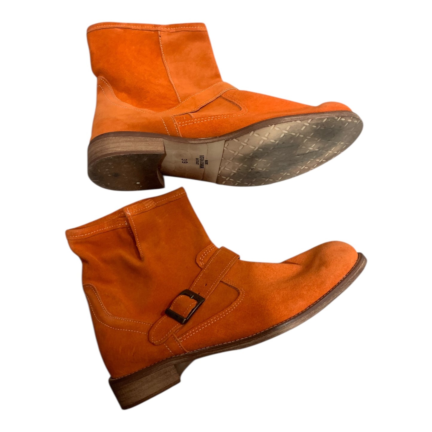 Stivaletto Donna Lavorazione Artigianale Pelle