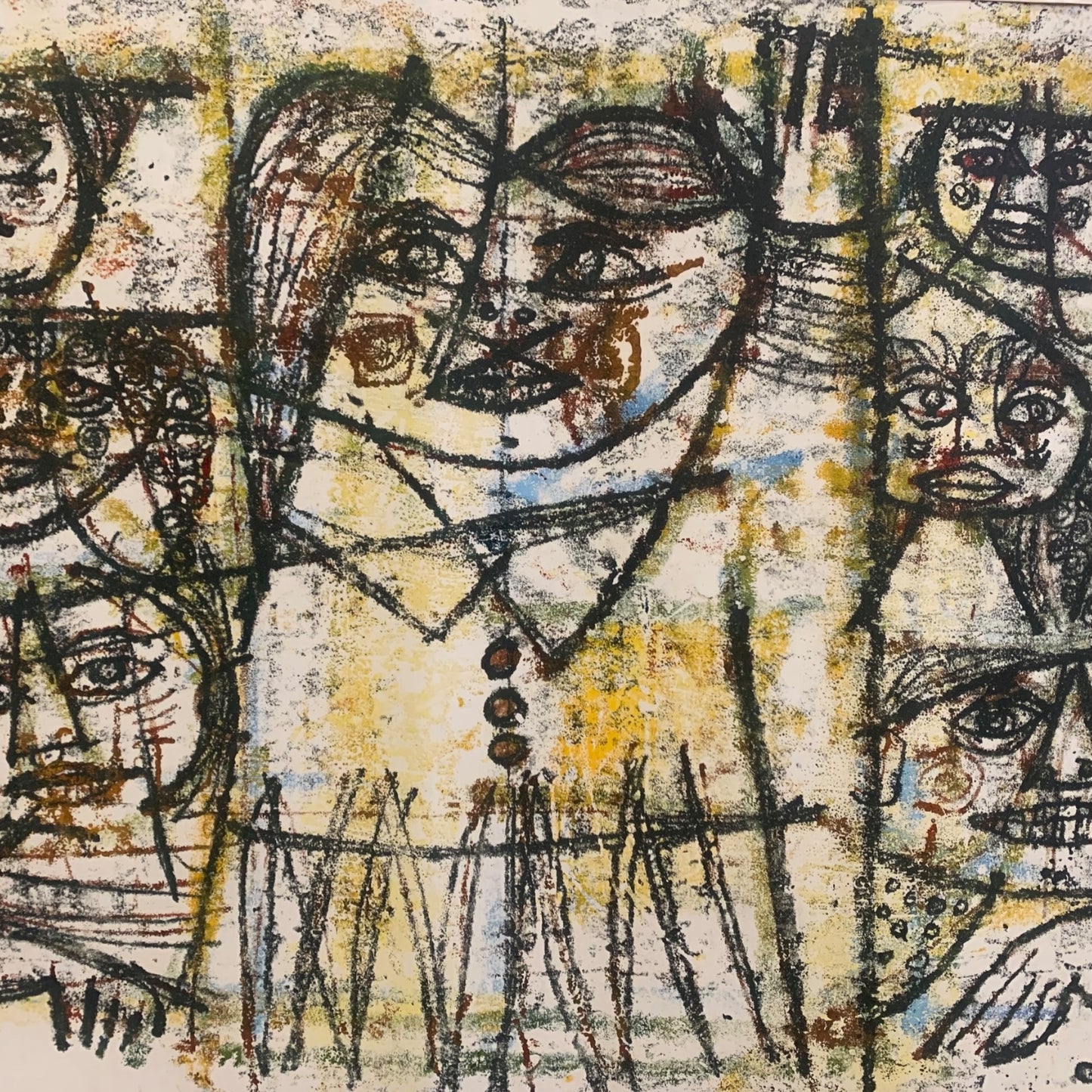 Quadro Dipinto Di Clizia (Marco Giani) 1965