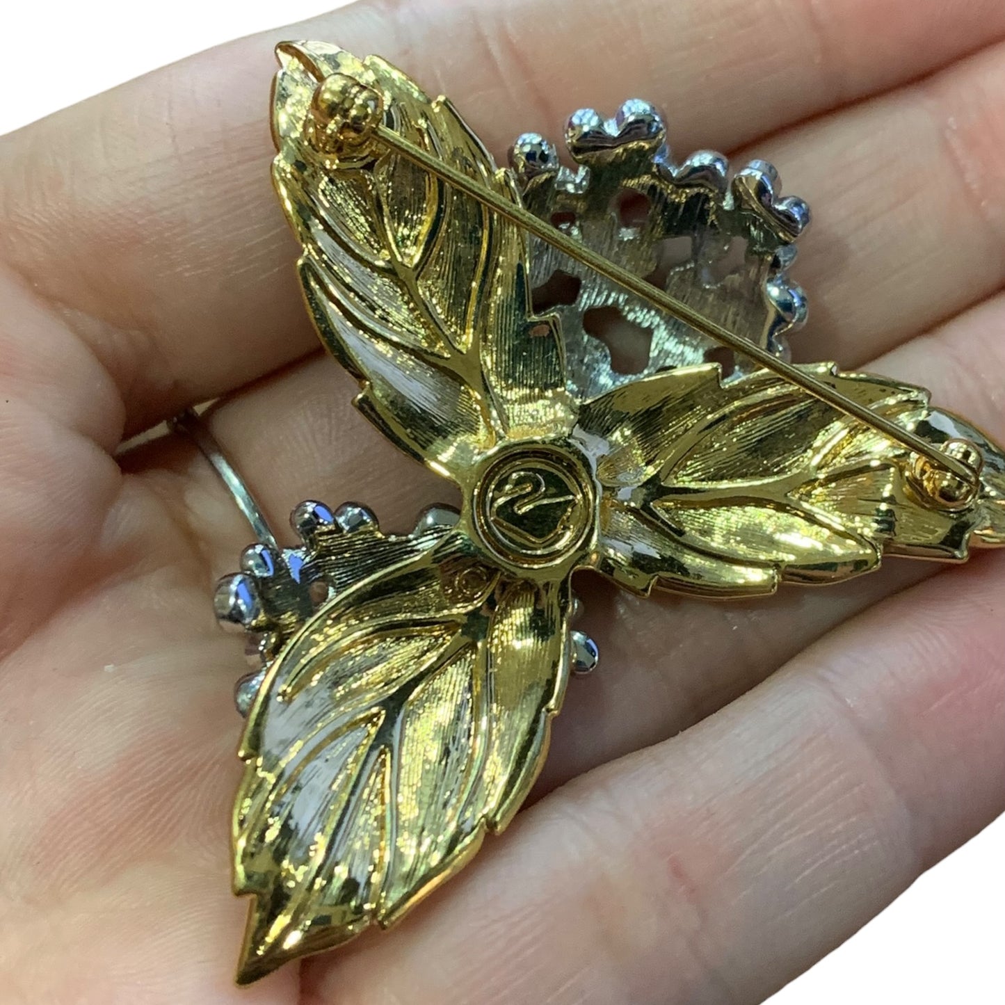 Spilla Vintage Swarovski