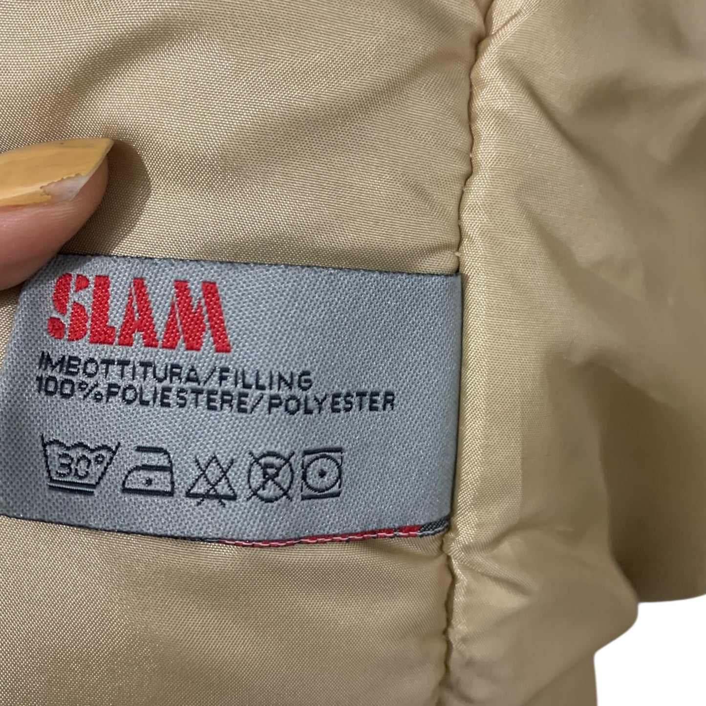 Piumino Uomo Vintage Slam Marrone