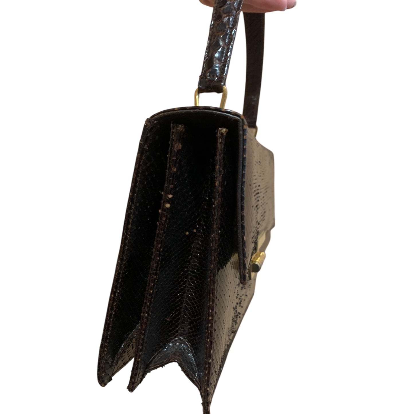 Borsetta Donna Vintage Pelle Serpente