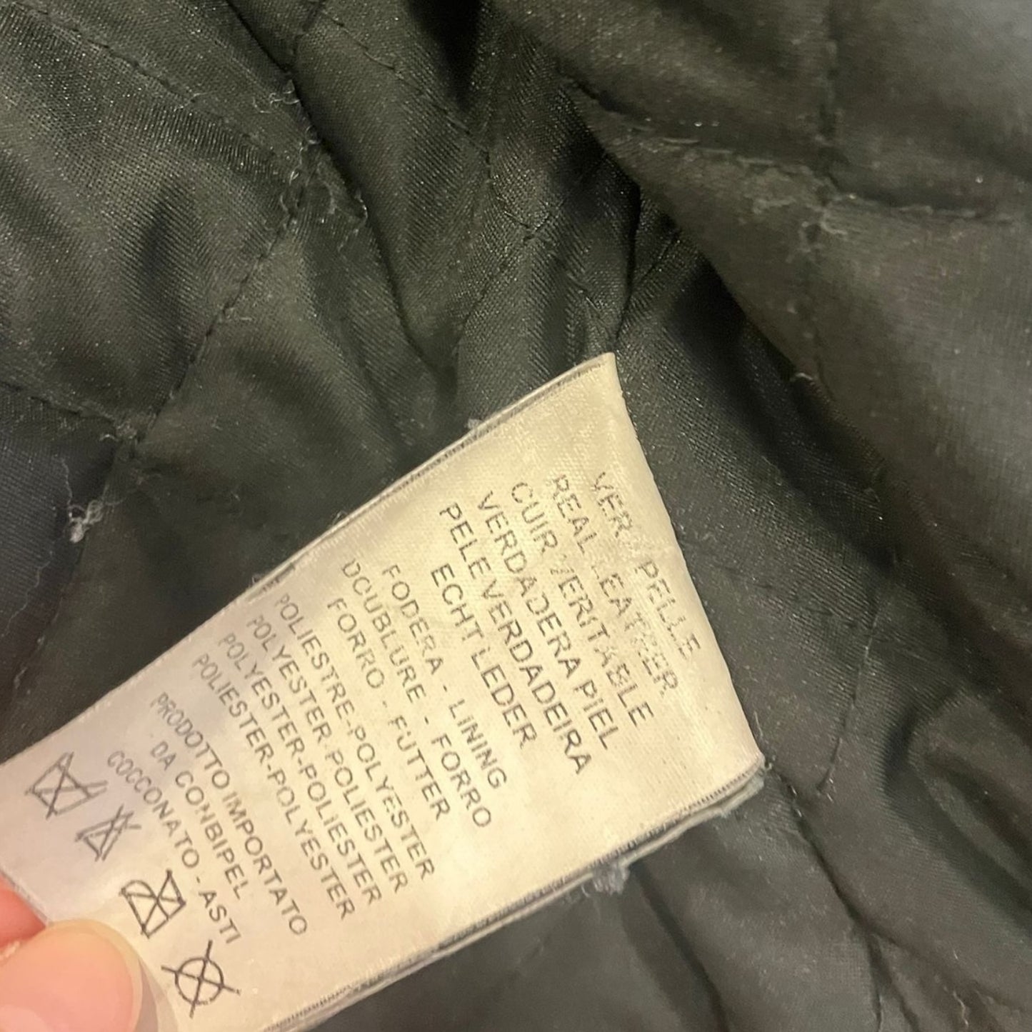 Giacca Pelle Vintage Conbipel