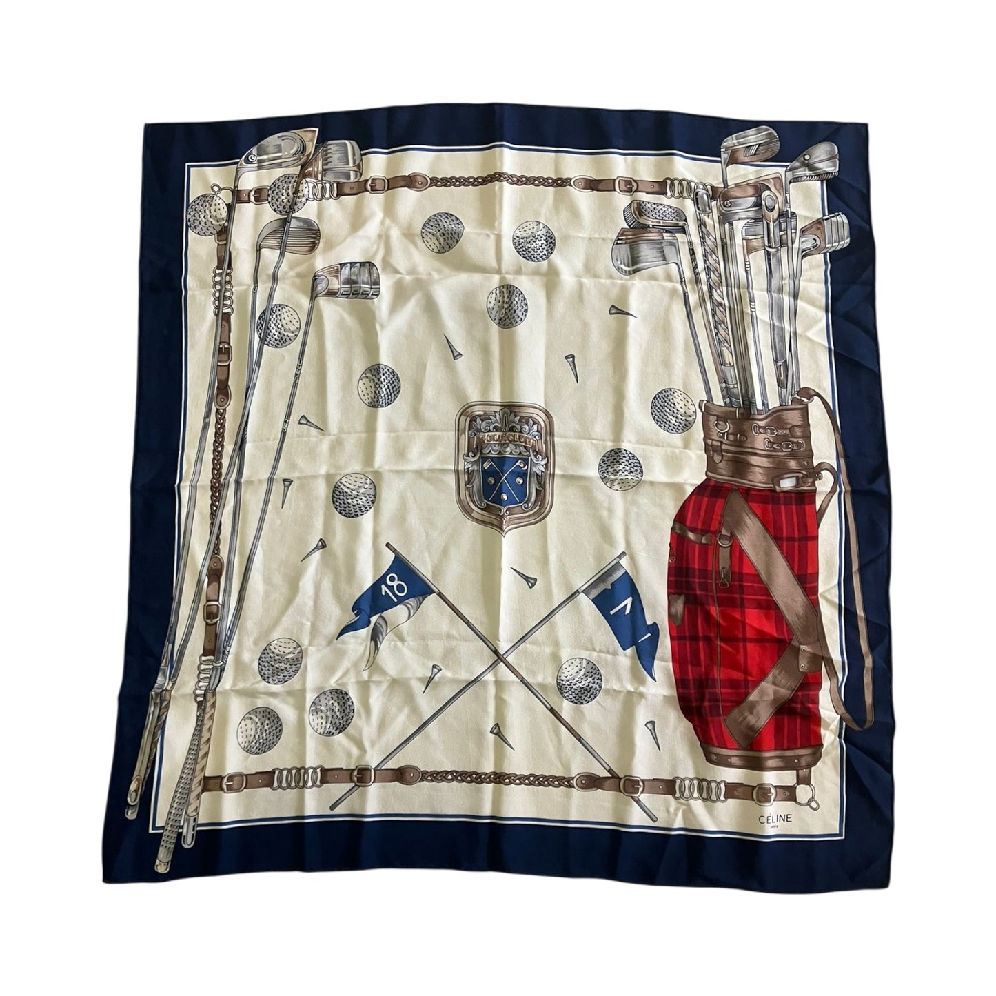 Foulard Vintage Celine