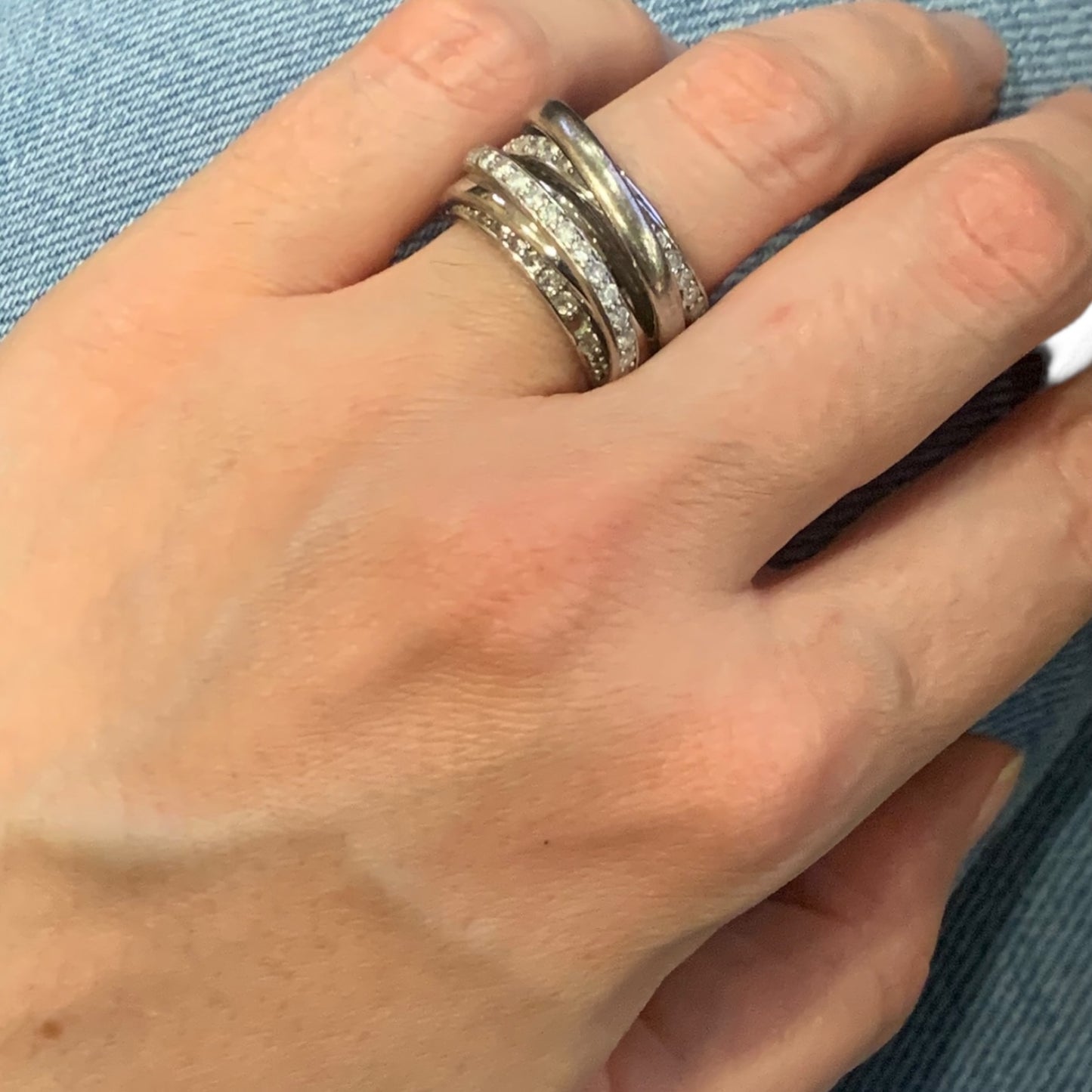 Anello Donna Vintage Fascia