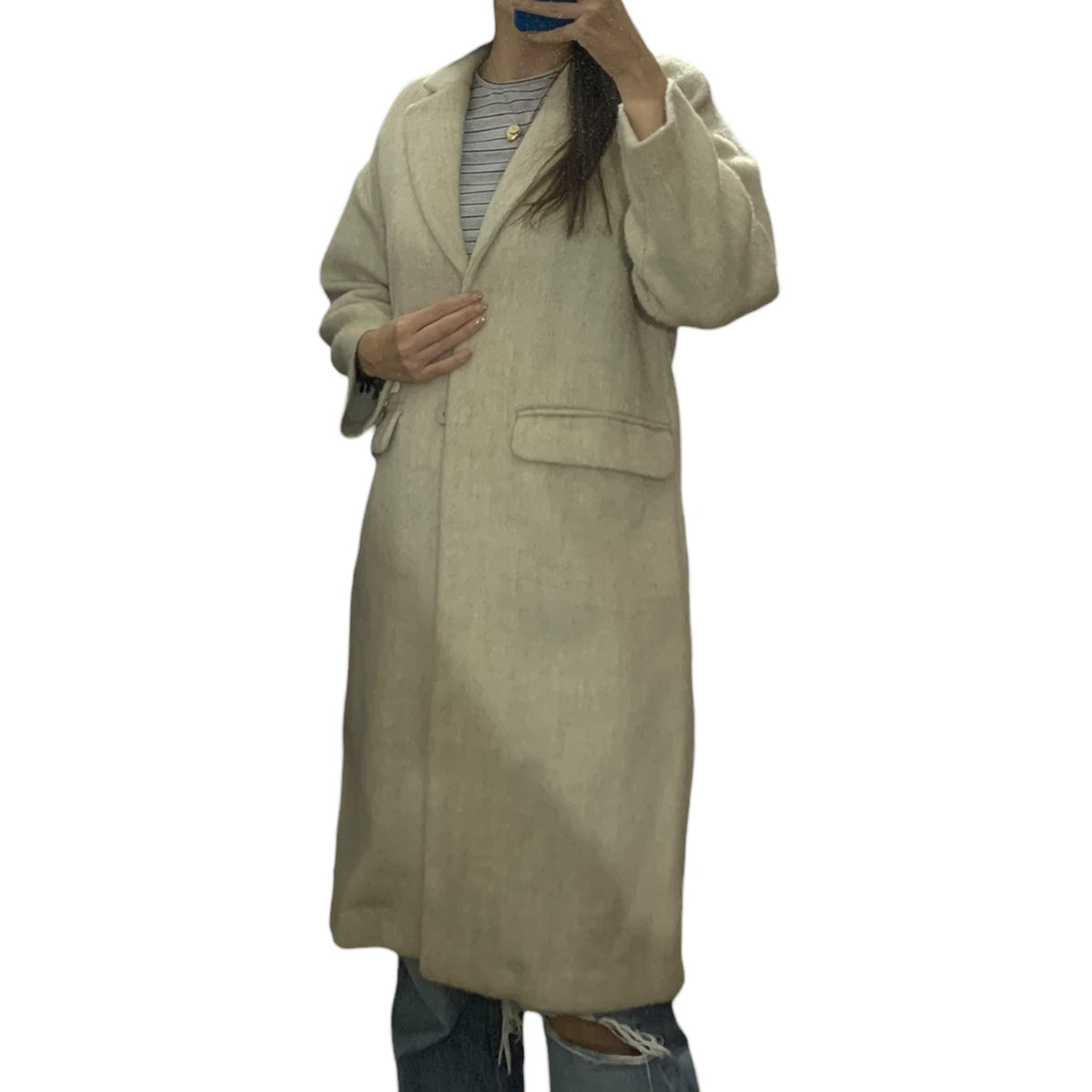 Cappotto Donna H&M Panna