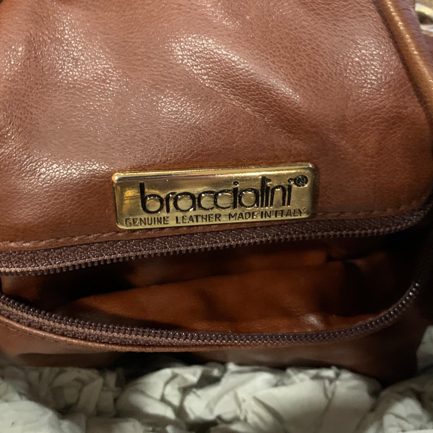 Borsa Secchiello Braccialini Pelle