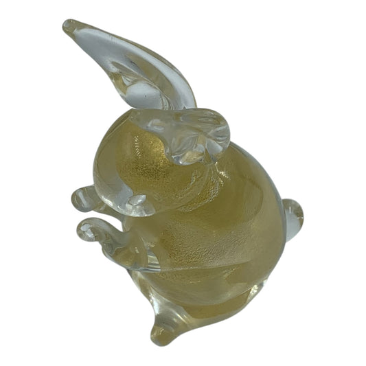 Statuina Vetro Di Murano Coniglio