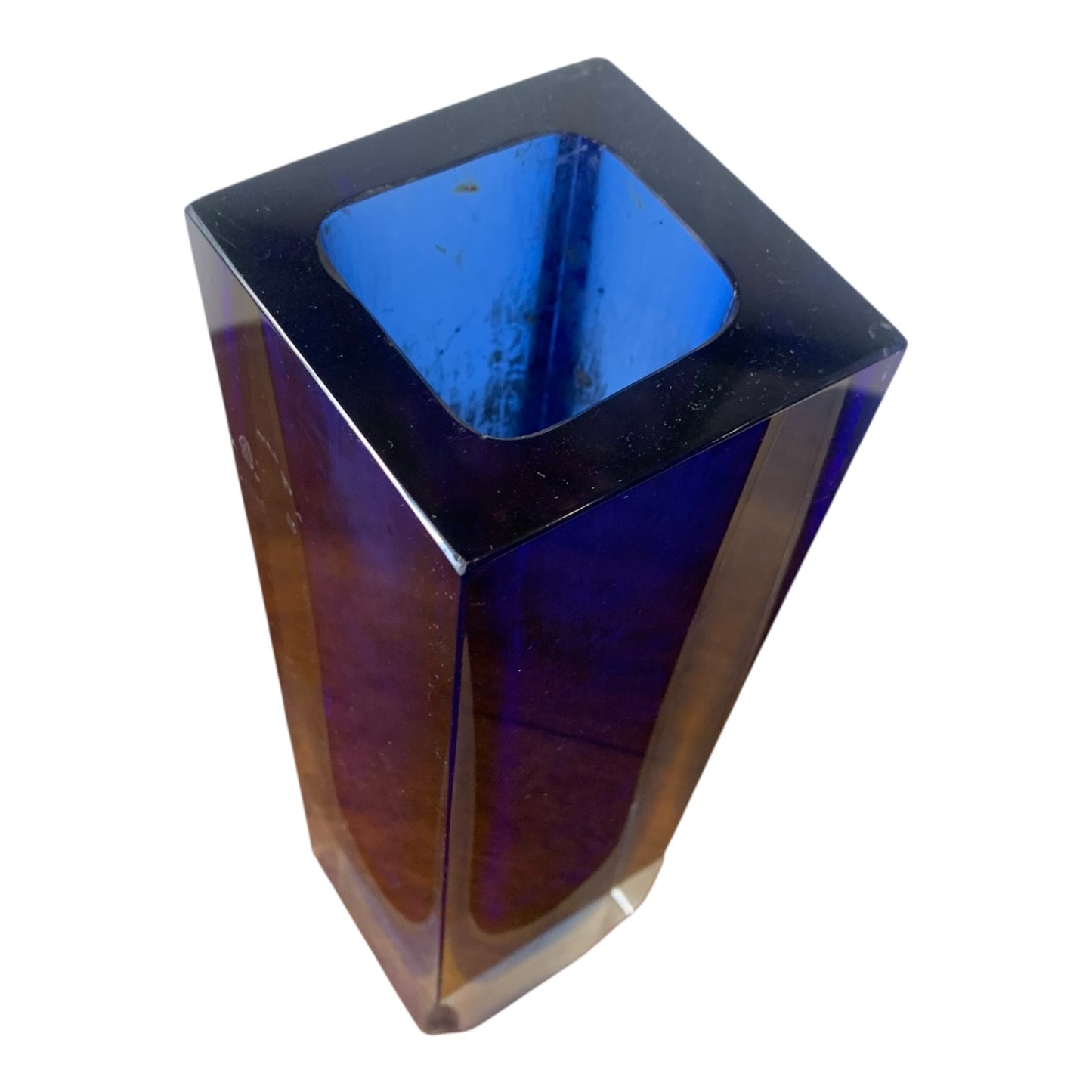 Vaso Anni 70 Vetro Sommerso