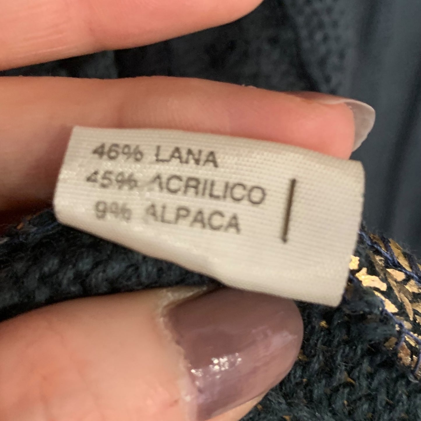 Cardigan Donna Vintage Lana Pellicciotto
