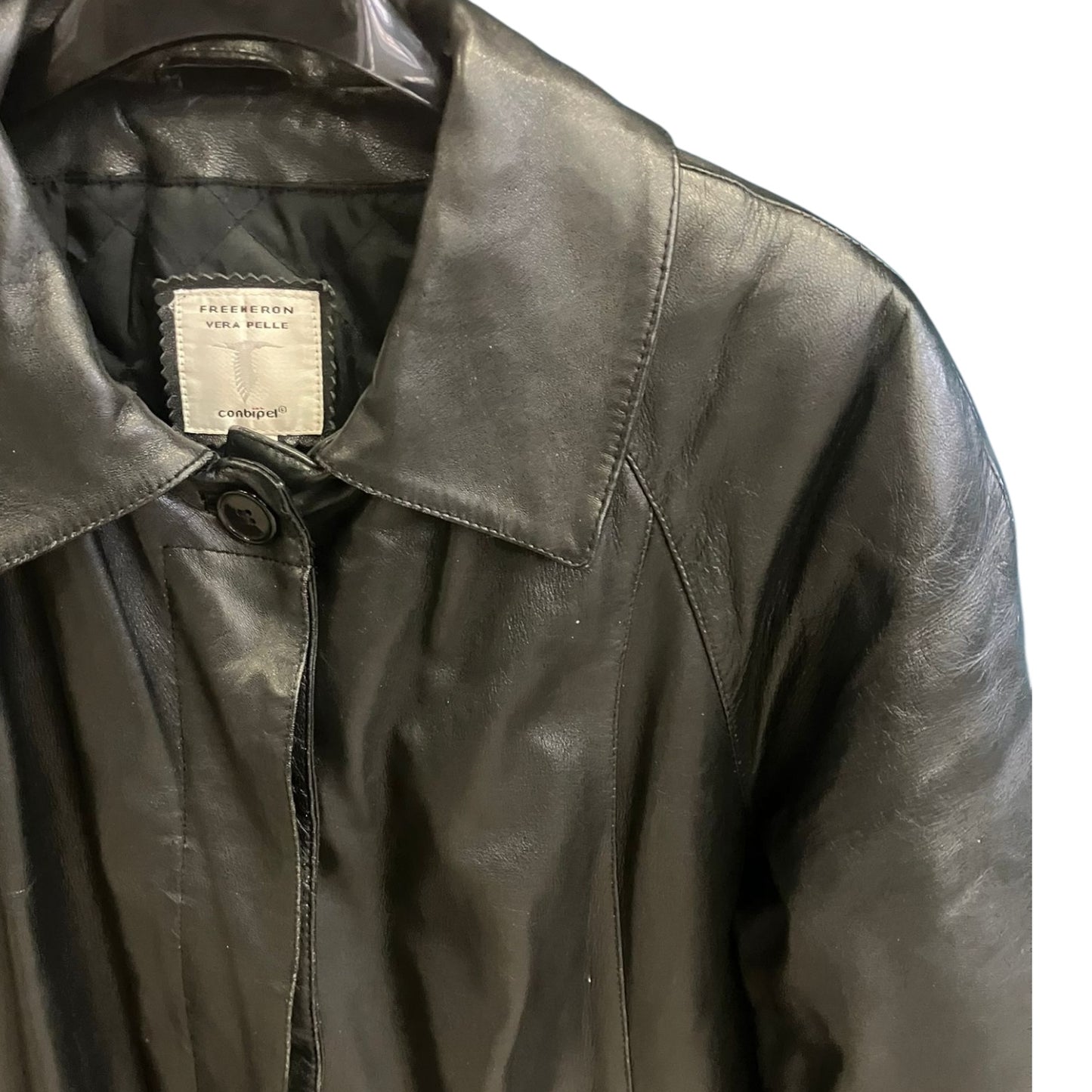 Giacca Pelle Vintage Conbipel
