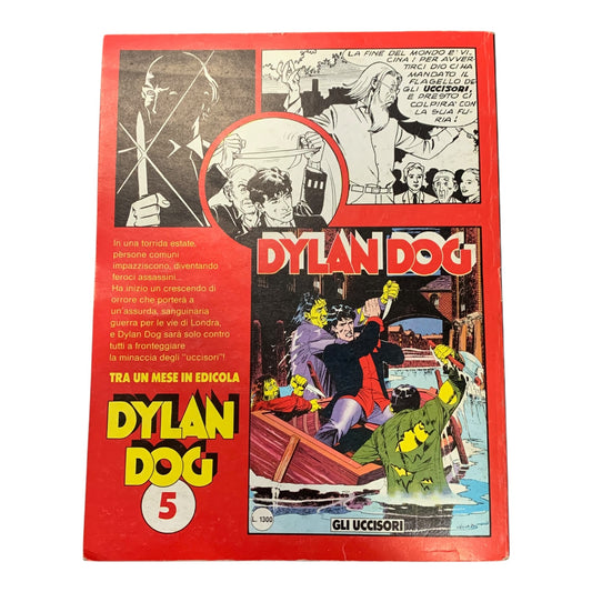 Fumetto Dylan Dog Prima Edizione Nr 4