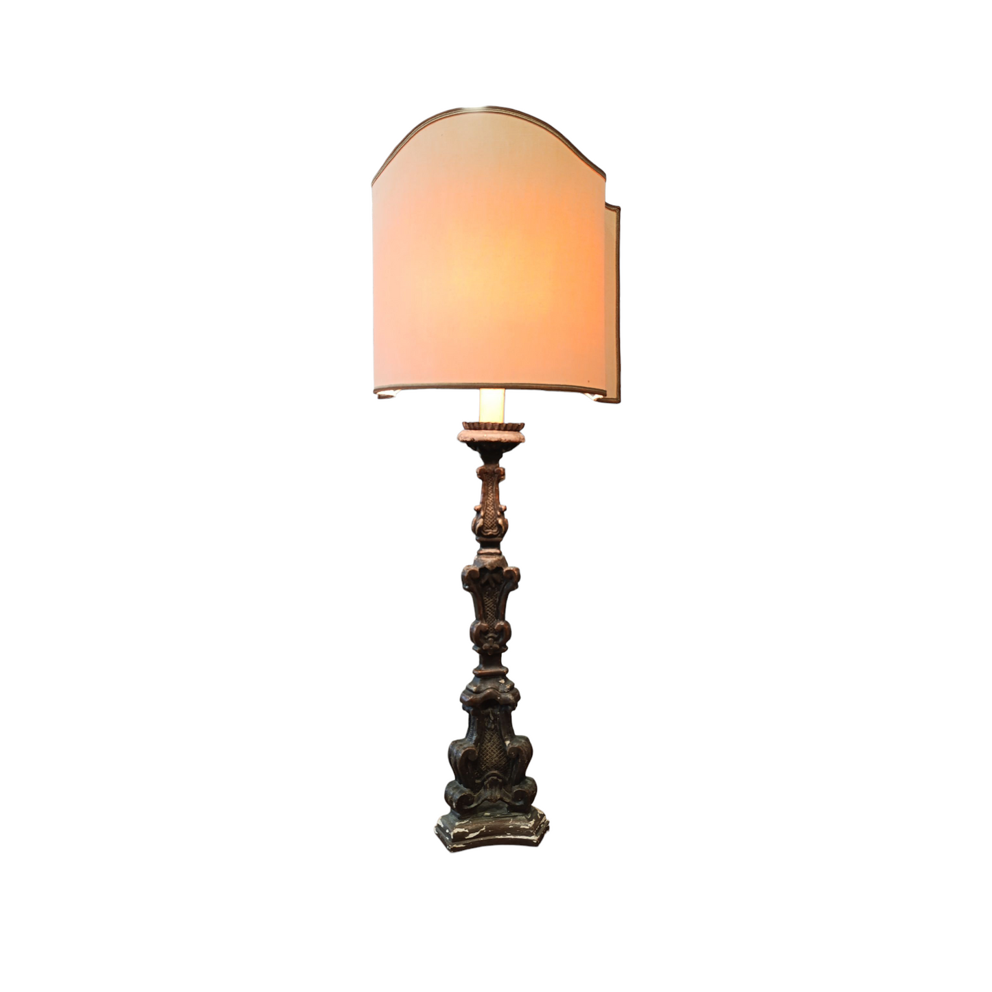 Lampada Da Tavolo Candelabro Dell'800
