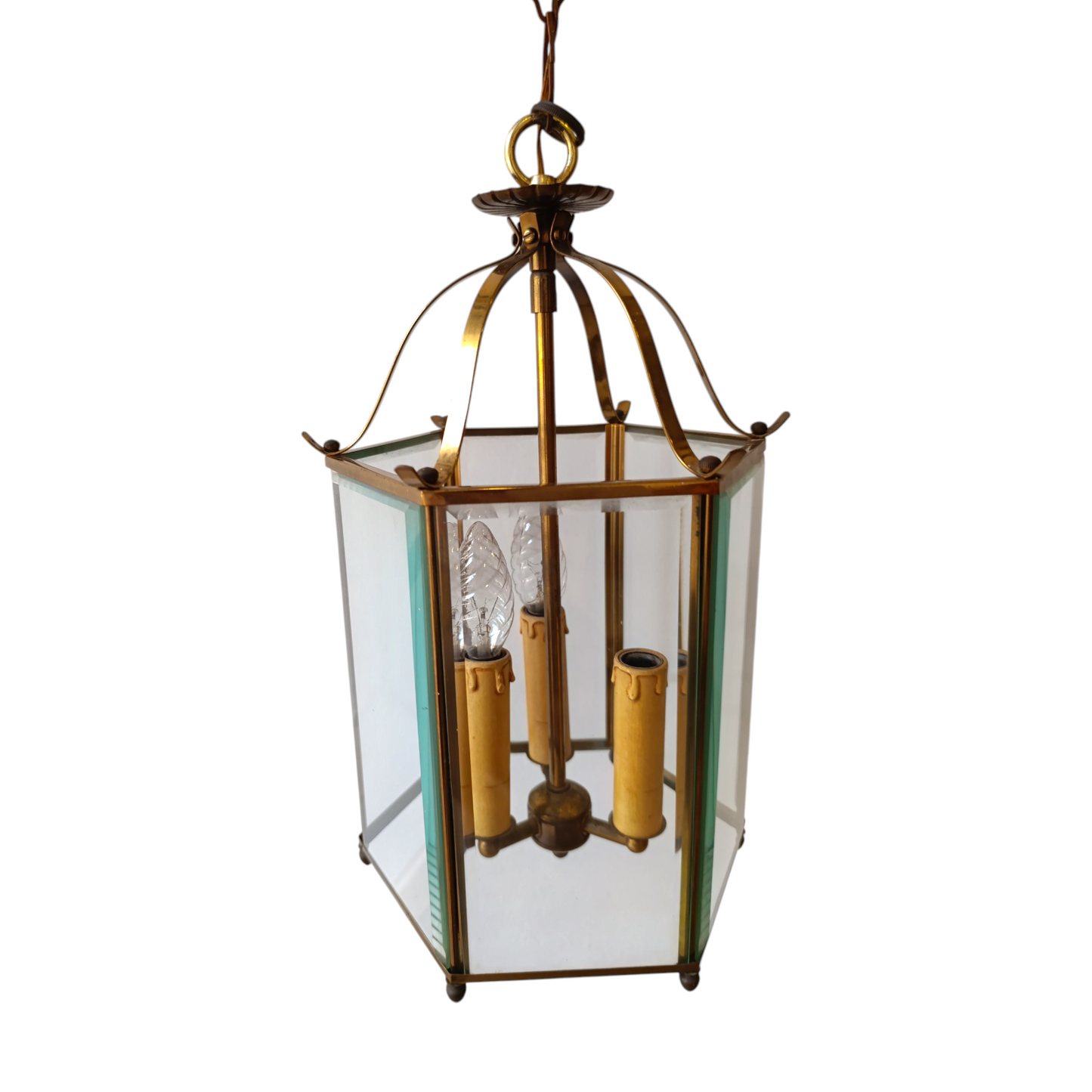 Coppia Lampadari Lanterna Artolier Corporation Mid-Century