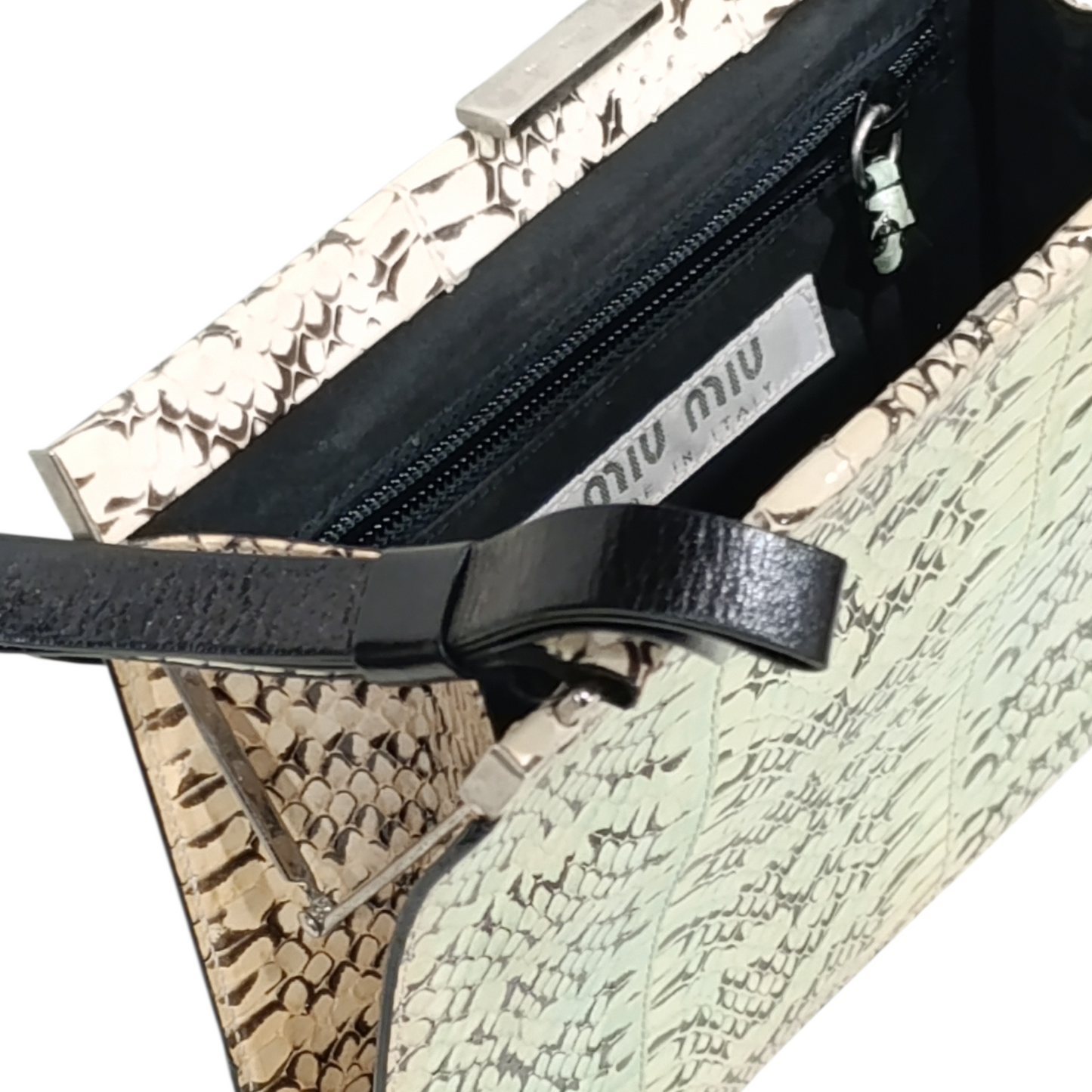 Borsa Vintage Miu Miu Pitone
