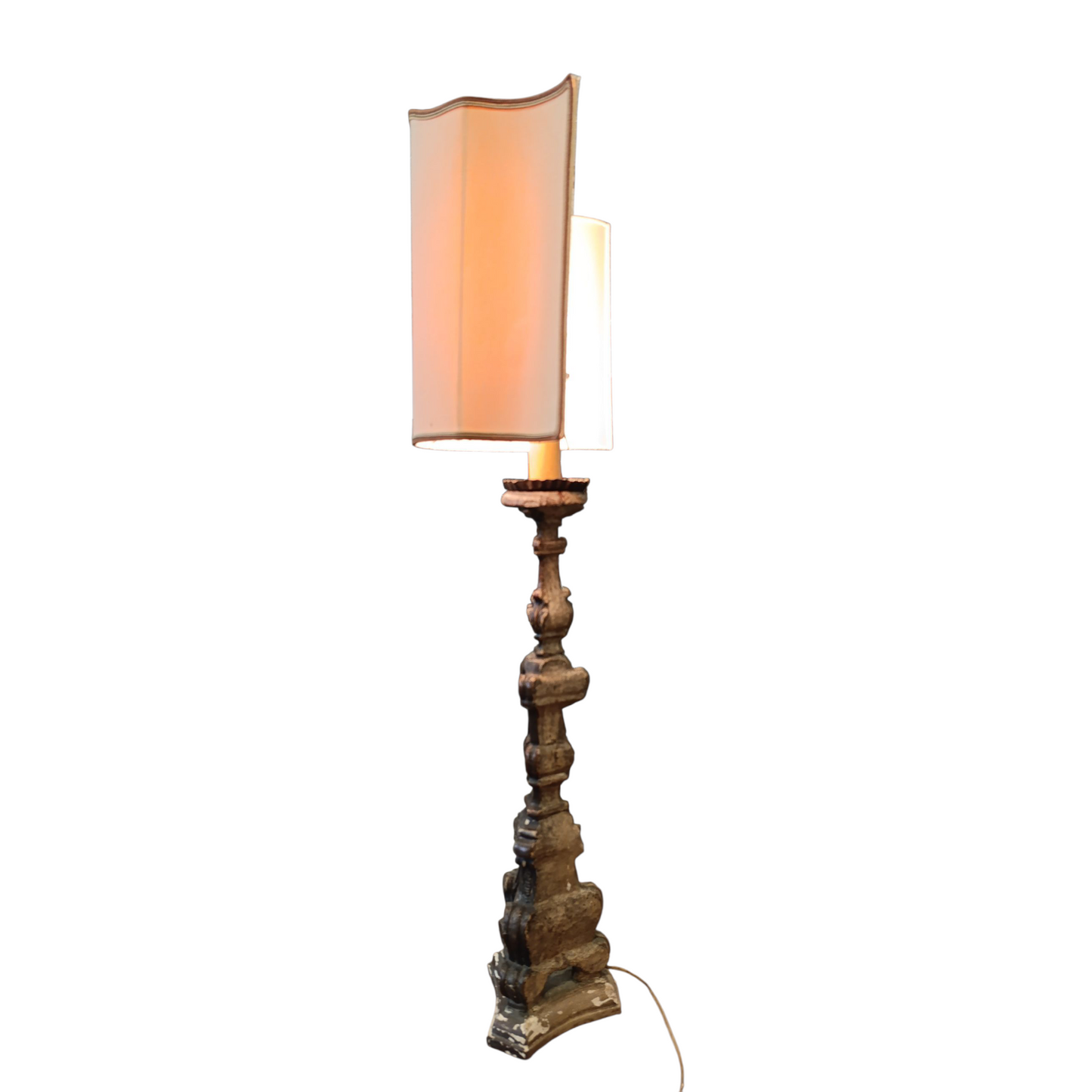 Lampada Da Tavolo Candelabro Dell'800