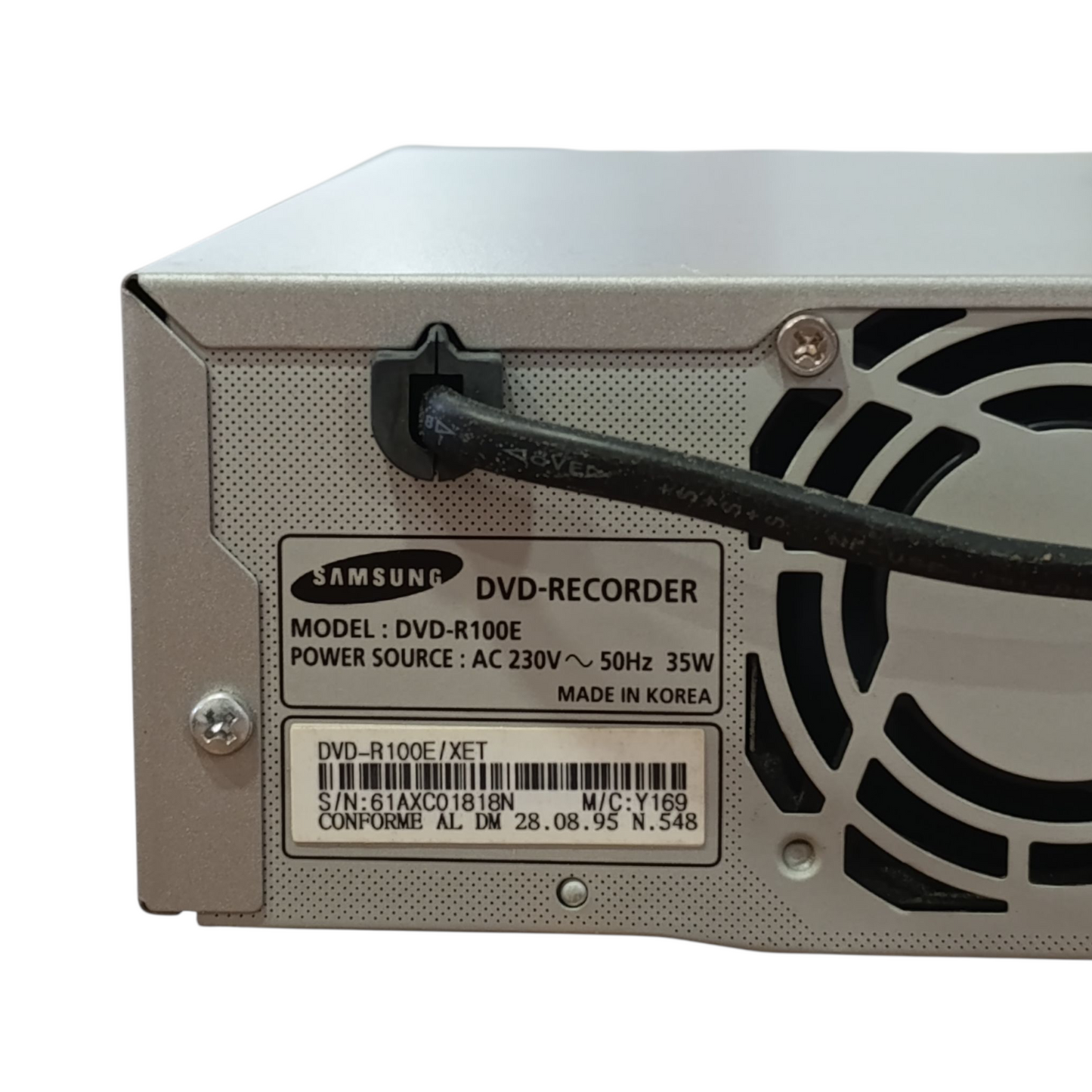 DVD Recorder Samsung R100E