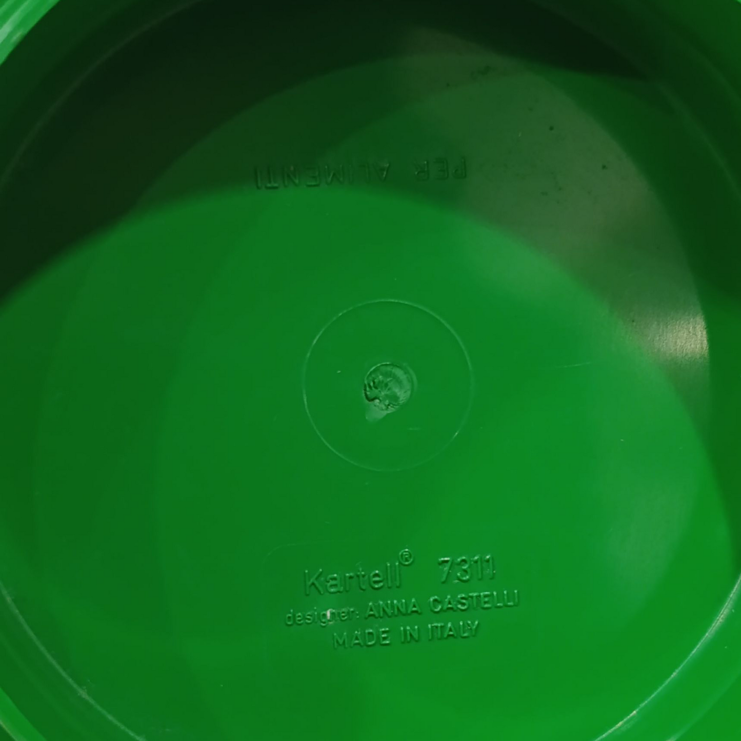 Kartell Barattoli Anna Castelli Verdi (Nr. 7311, 7313) Anni 70