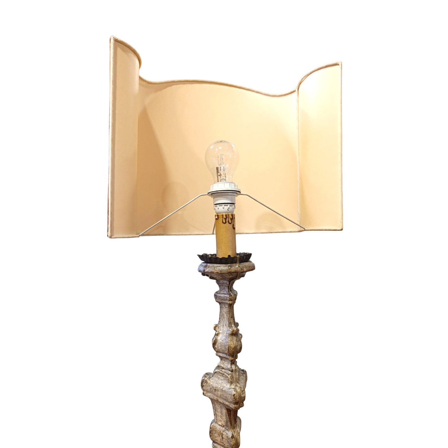 Lampada Da Tavolo Candelabro Dell'800