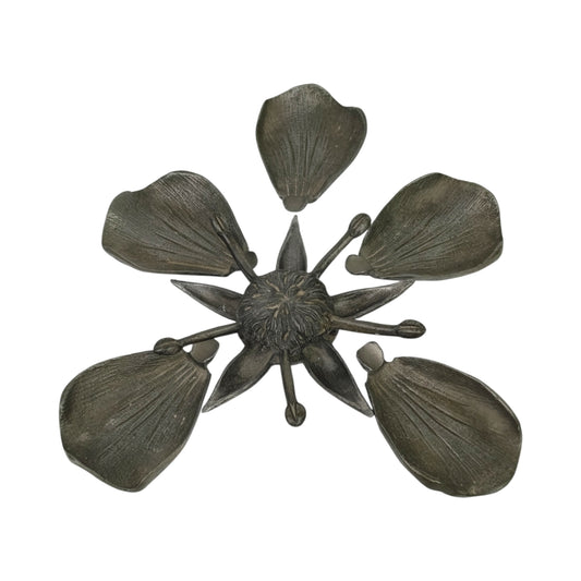 Posacenere Midcentury Fiore Petali Removibili