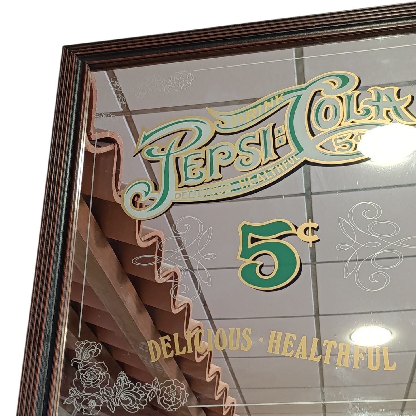 Specchio Pubblicitario Vintage Pepsi Cola