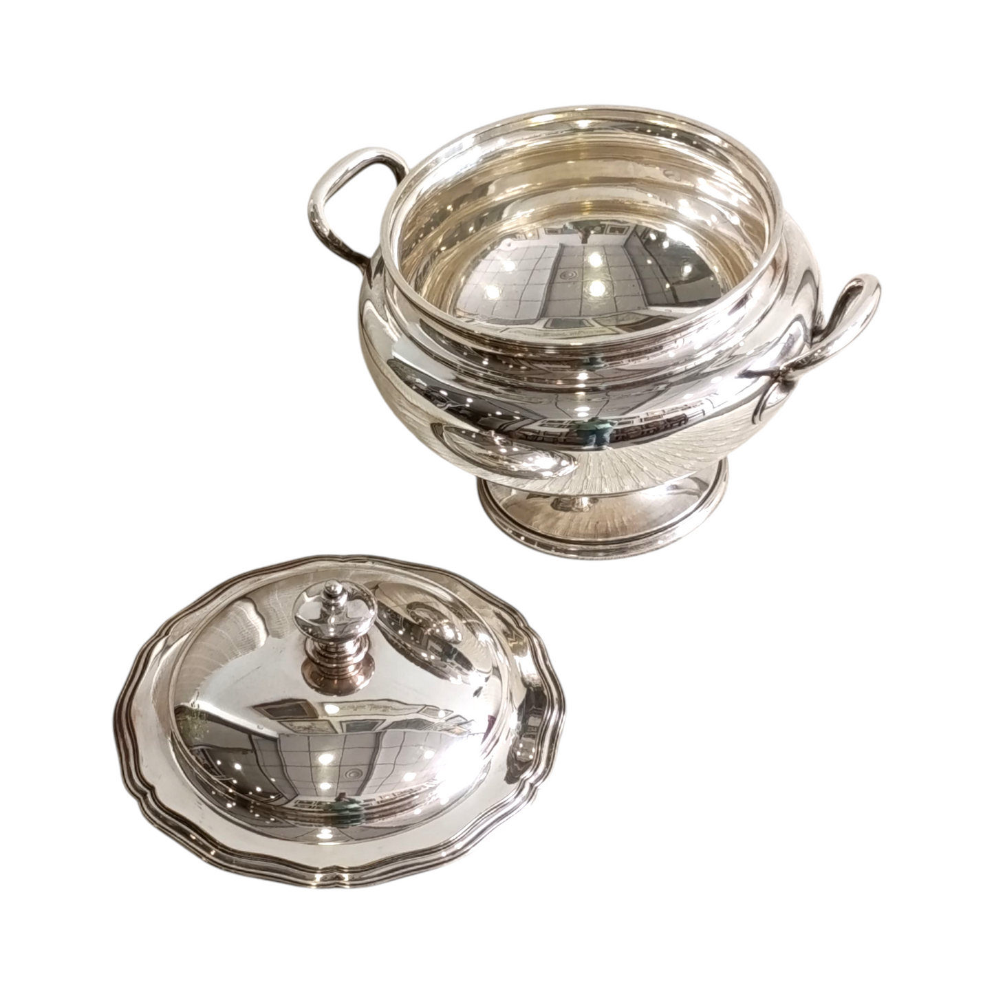 Zuppiera Silver Plate Jules Rocher Paris Fine 800 Inizio 900