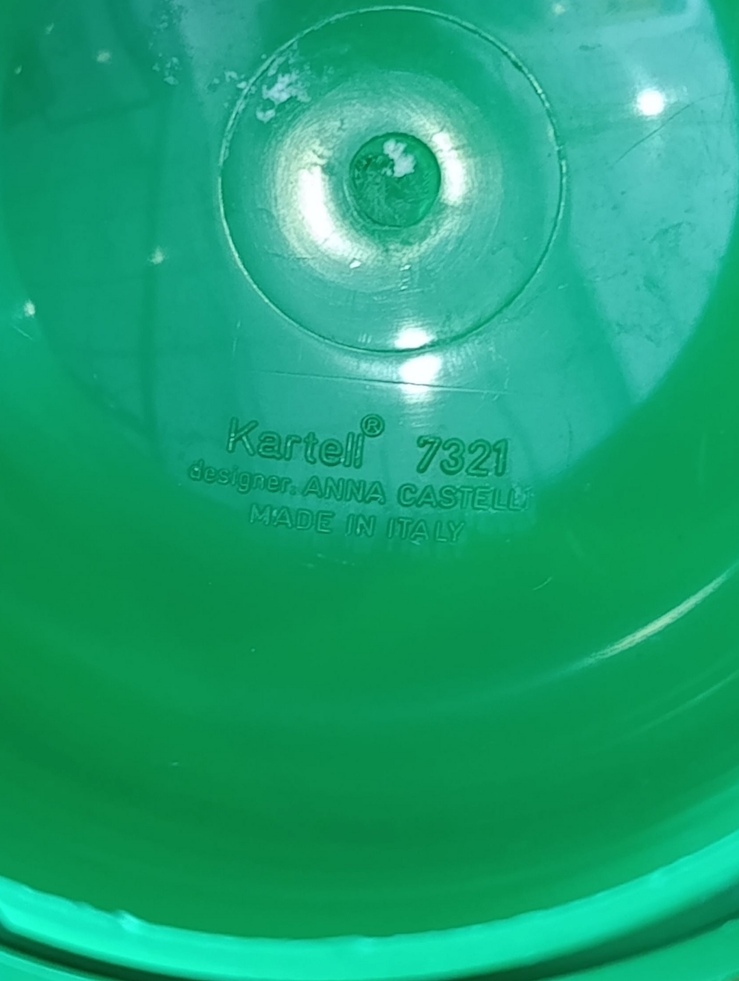 Kartell Barattoli Anna Castelli Verdi (Nr. 7321, 7323) Anni 70