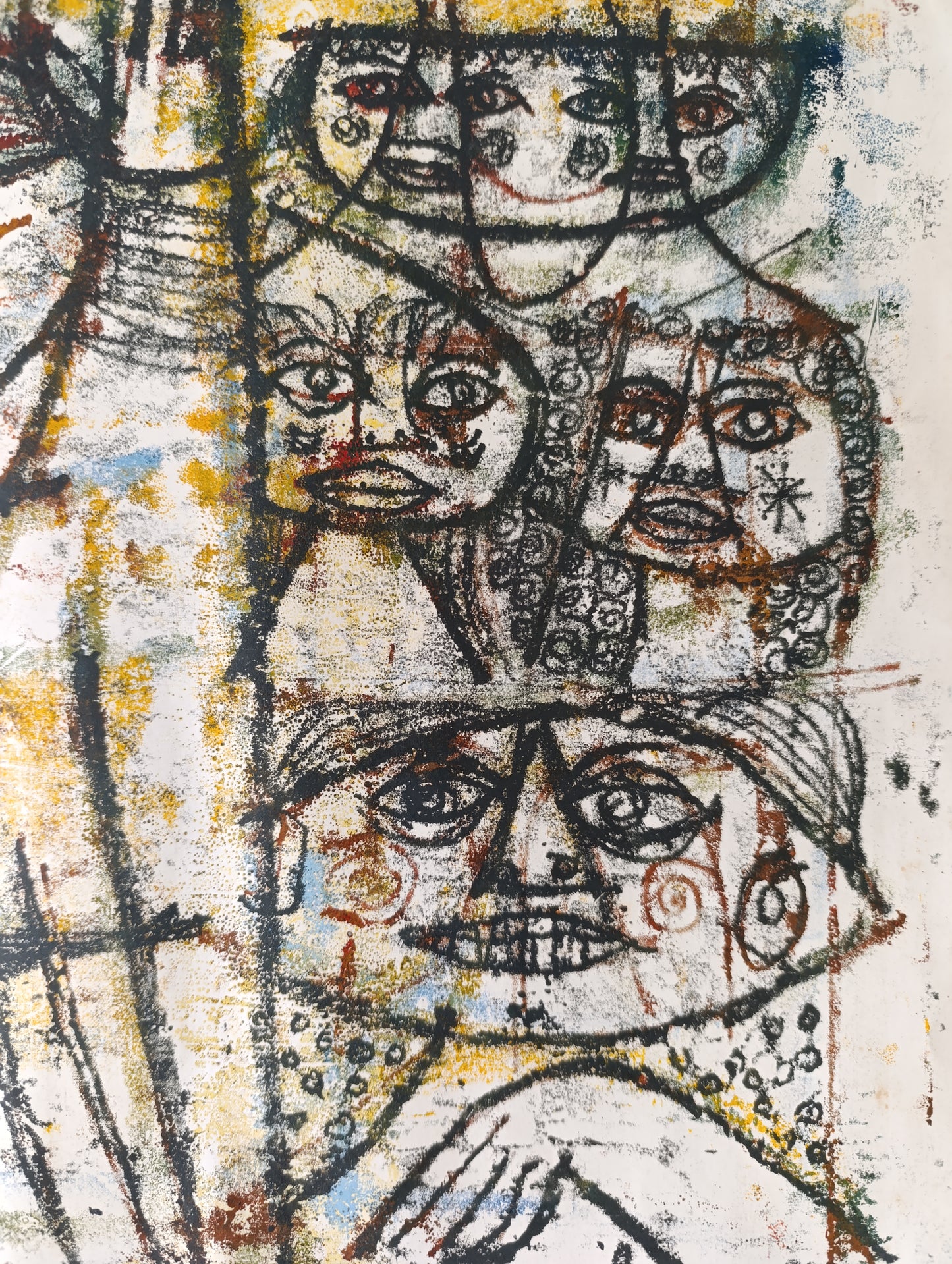 Quadro Dipinto Di Clizia (Marco Giani) 1965
