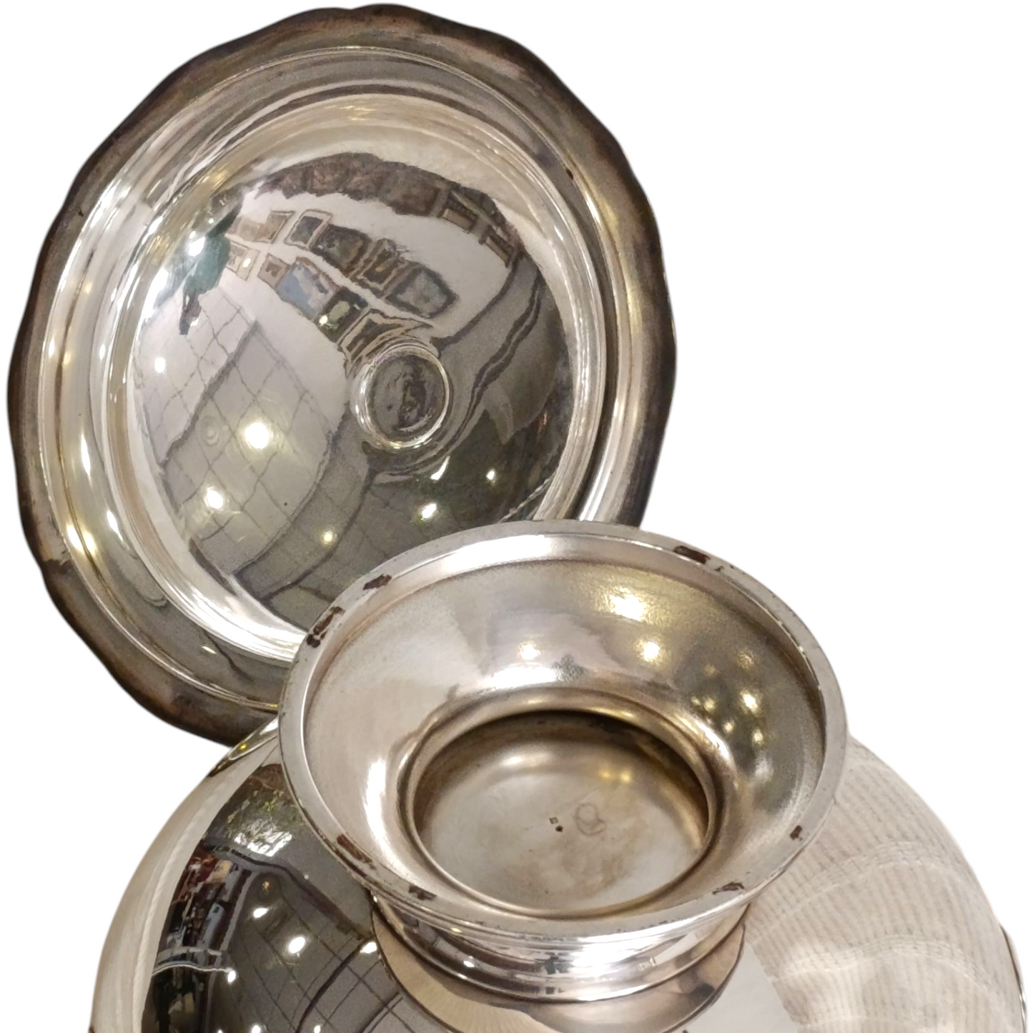 Zuppiera Silver Plate Jules Rocher Paris Fine 800 Inizio 900