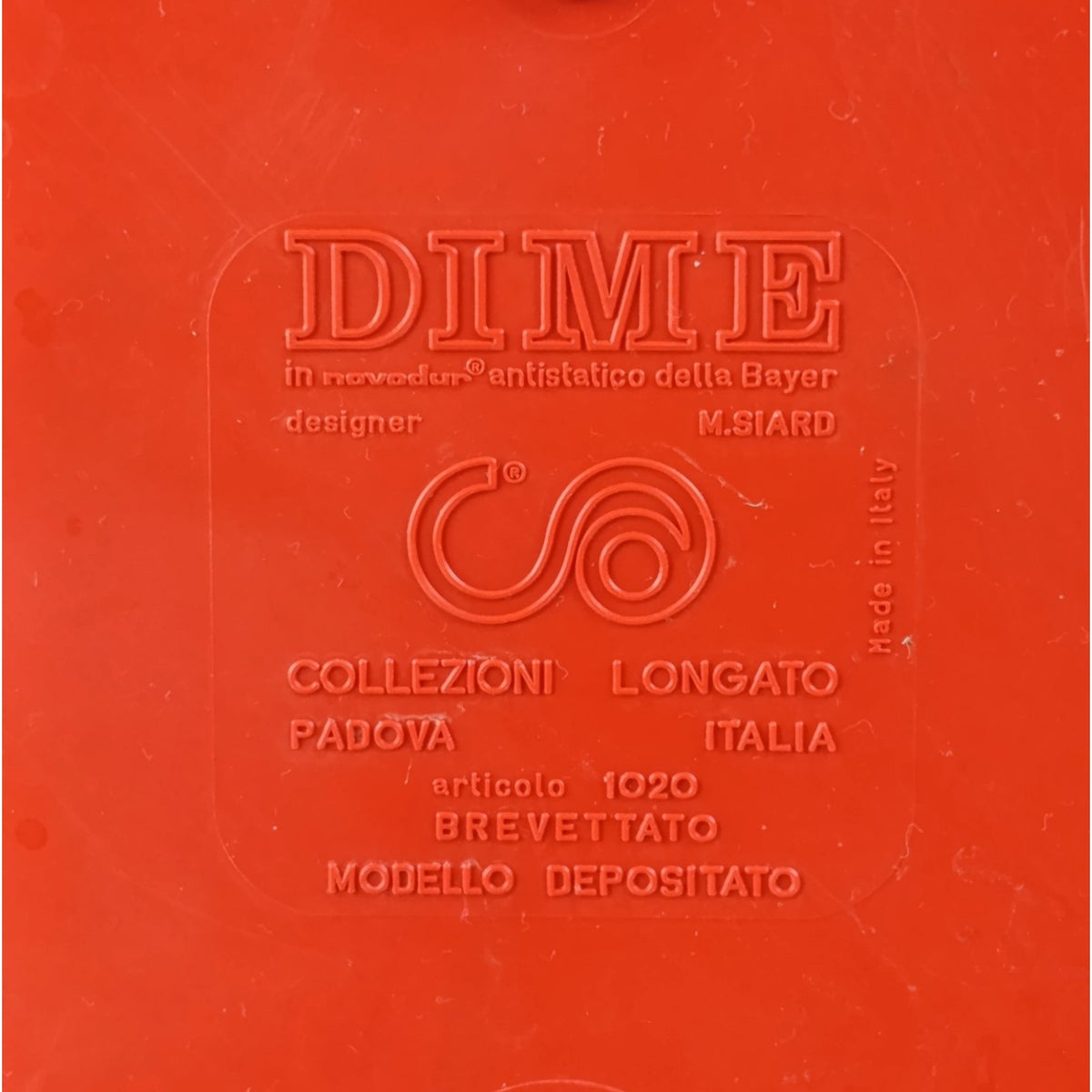 Contenitore Longato Dime Design Marcello Siard