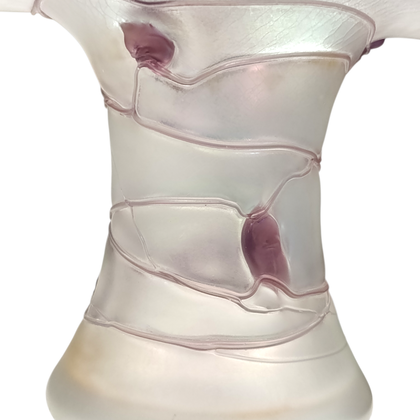 Vaso Poschinger Vetro Iridescente