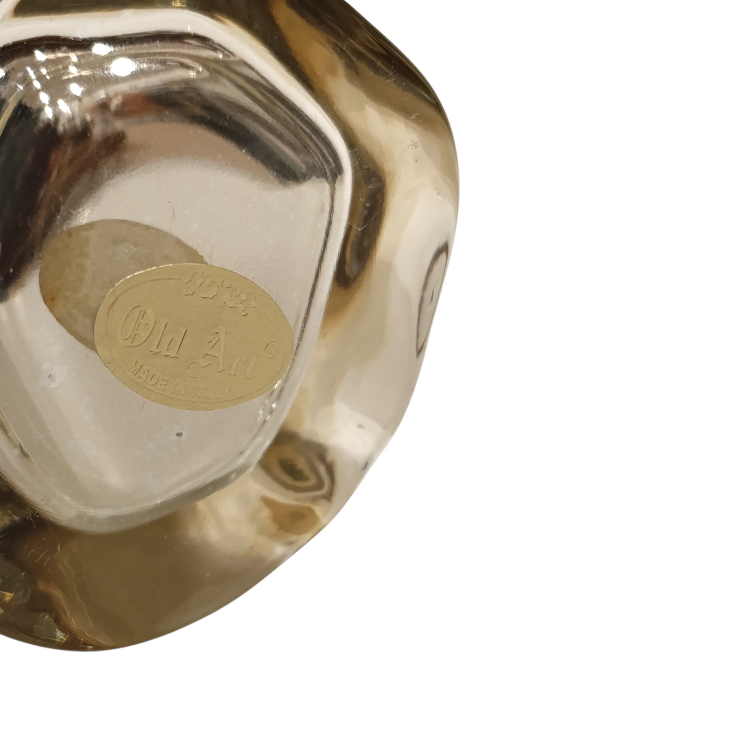 Vaso Vetro Borosilicato Argento Riflettente