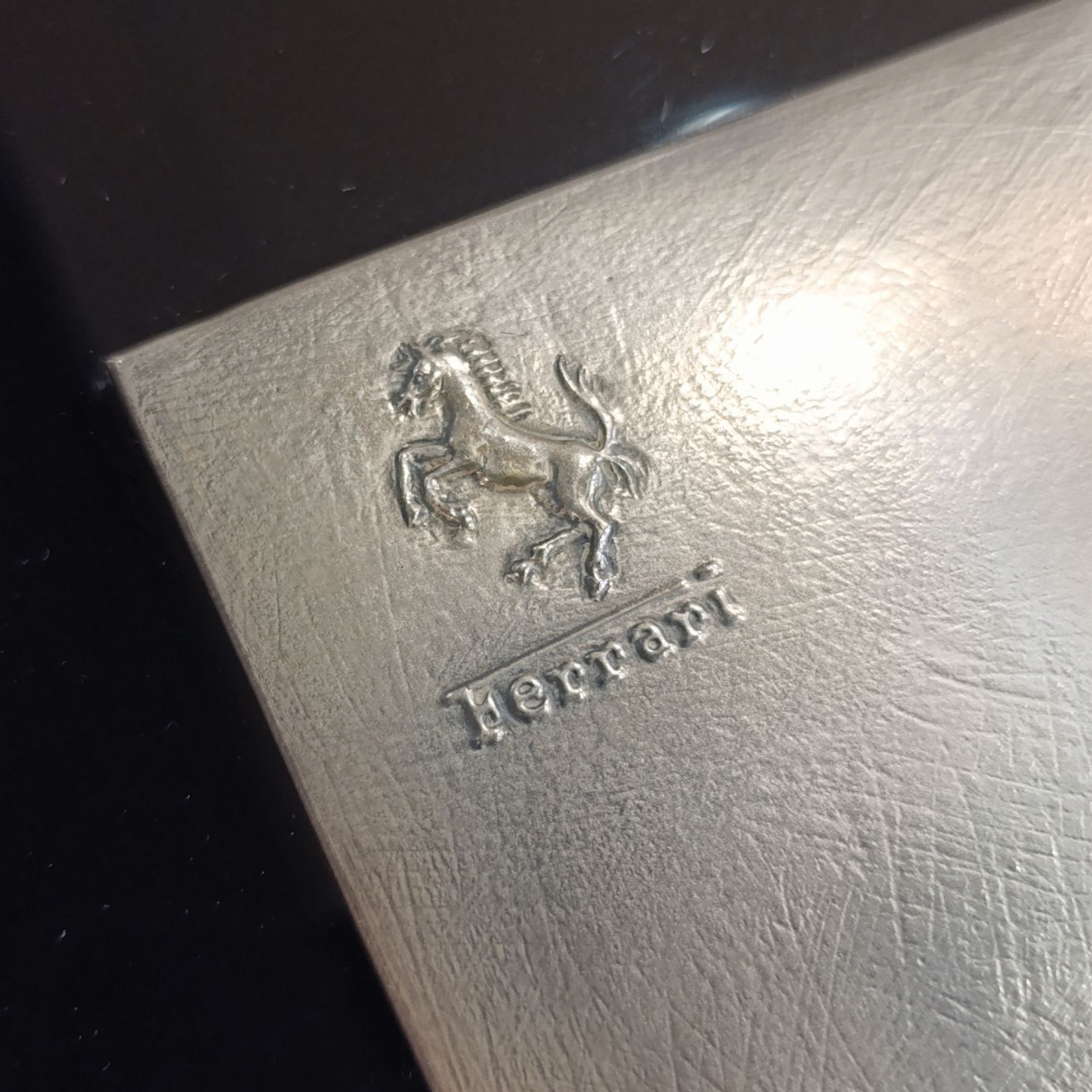 Quadro Ferrari Testarossa Argento 999.9 Edizione Limitata Anni 80