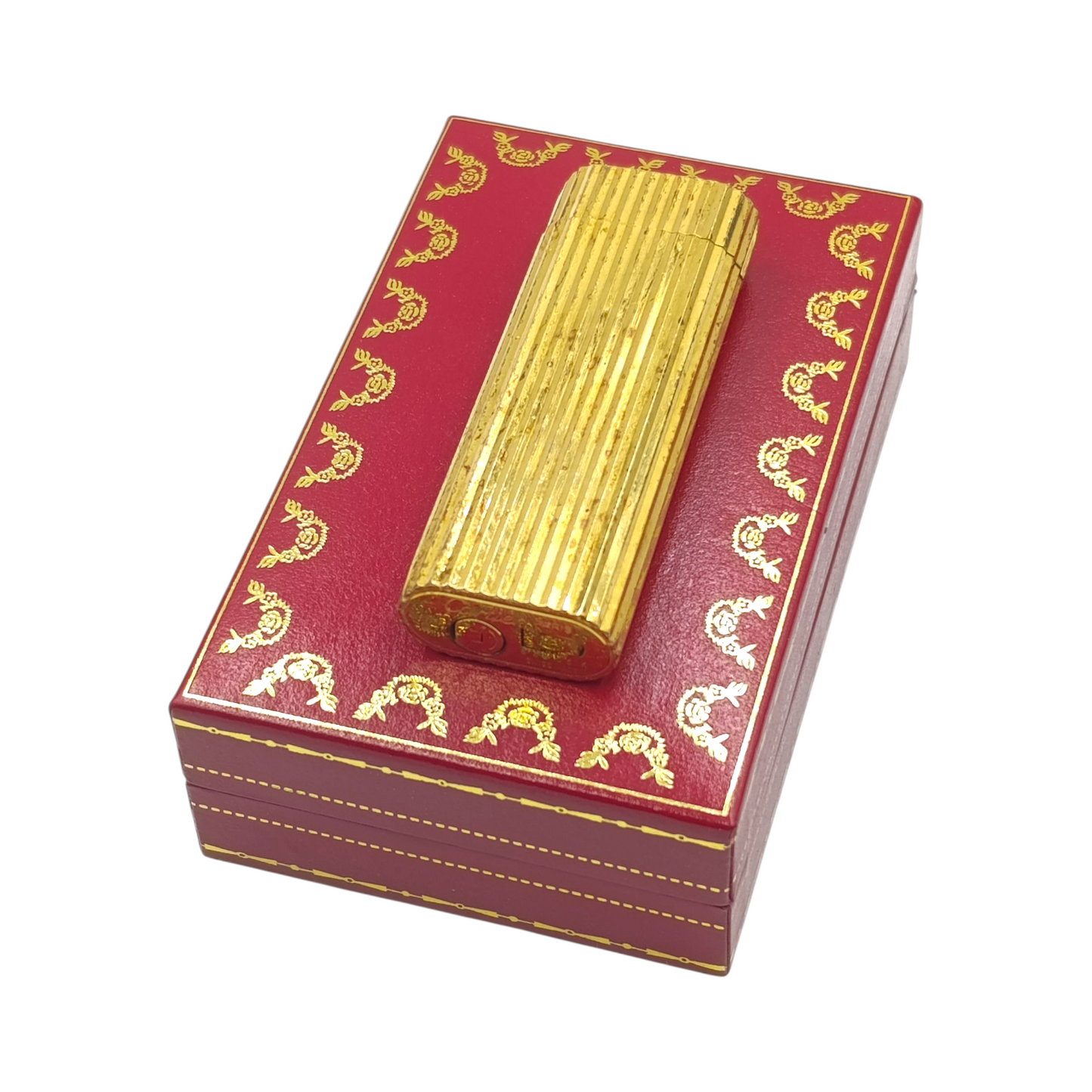 Accendino Le Must De Cartier Placcato Oro Anni 80