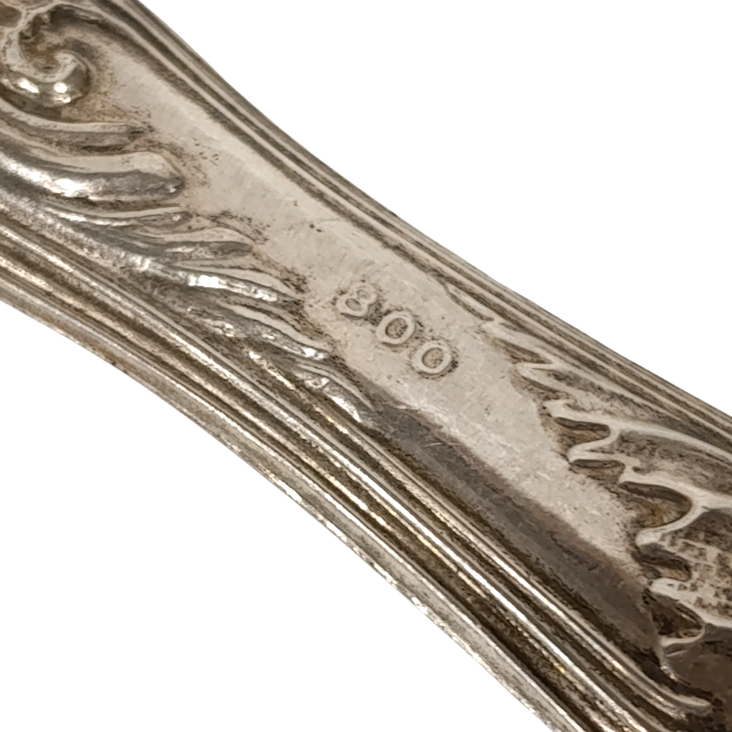 Set Posate Dolce Solingen Vintage Argento E Ottone