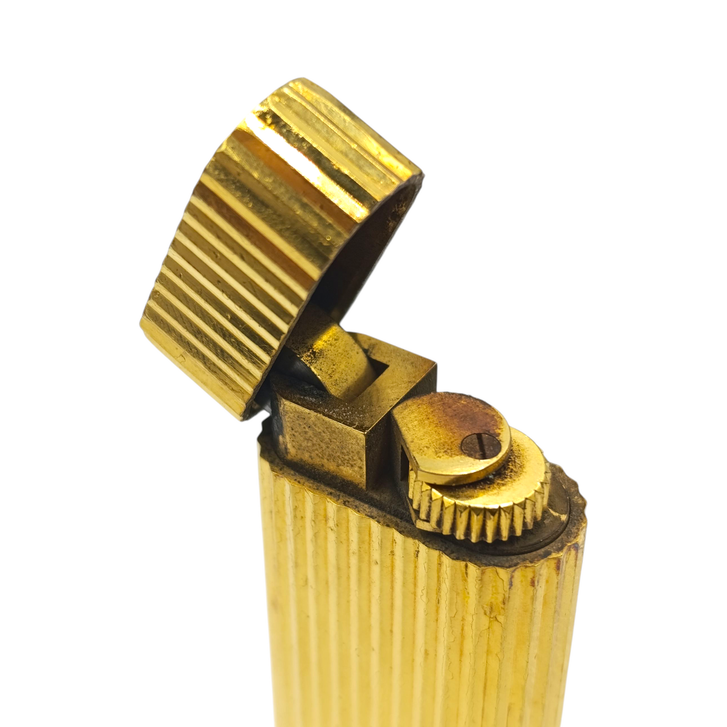 Accendino Le Must De Cartier Placcato Oro Anni 80