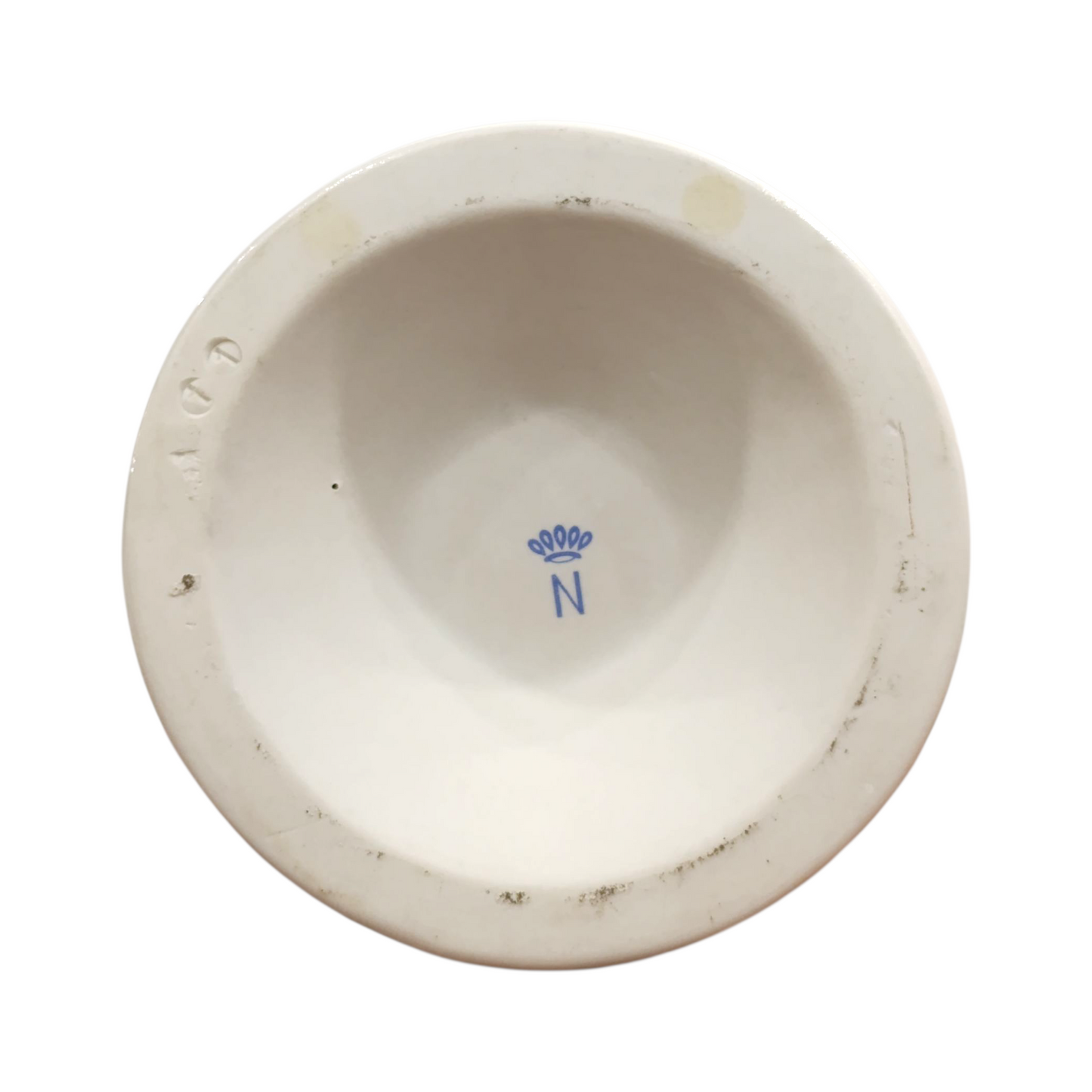 Statuina Capodimonte Biscuit Sandro Maggioni Bimba Cucito