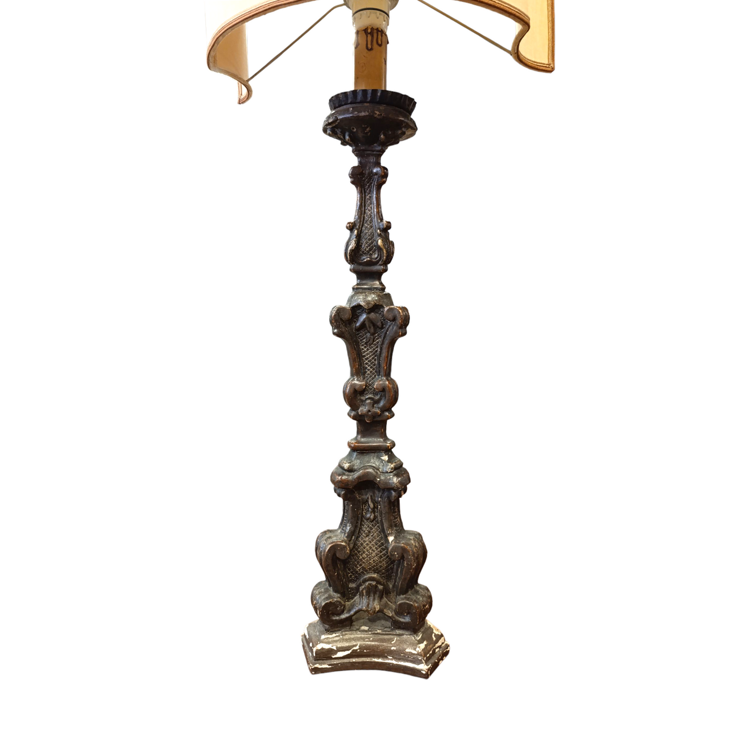 Lampada Da Tavolo Candelabro Dell'800