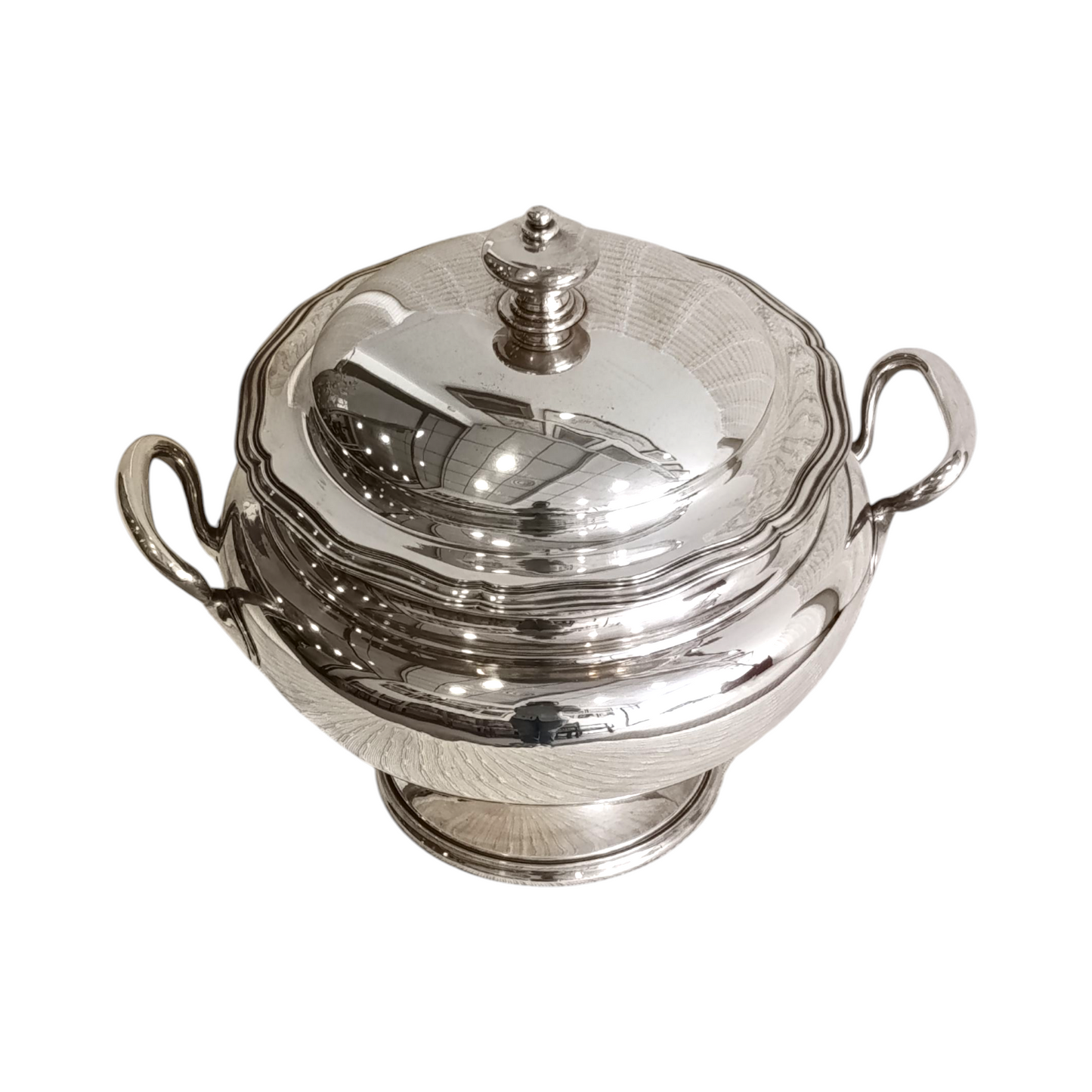 Zuppiera Silver Plate Jules Rocher Paris Fine 800 Inizio 900
