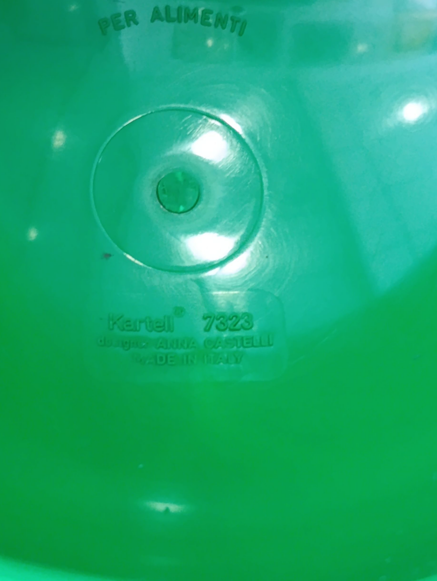 Kartell Barattoli Anna Castelli Verdi (Nr. 7321, 7323) Anni 70