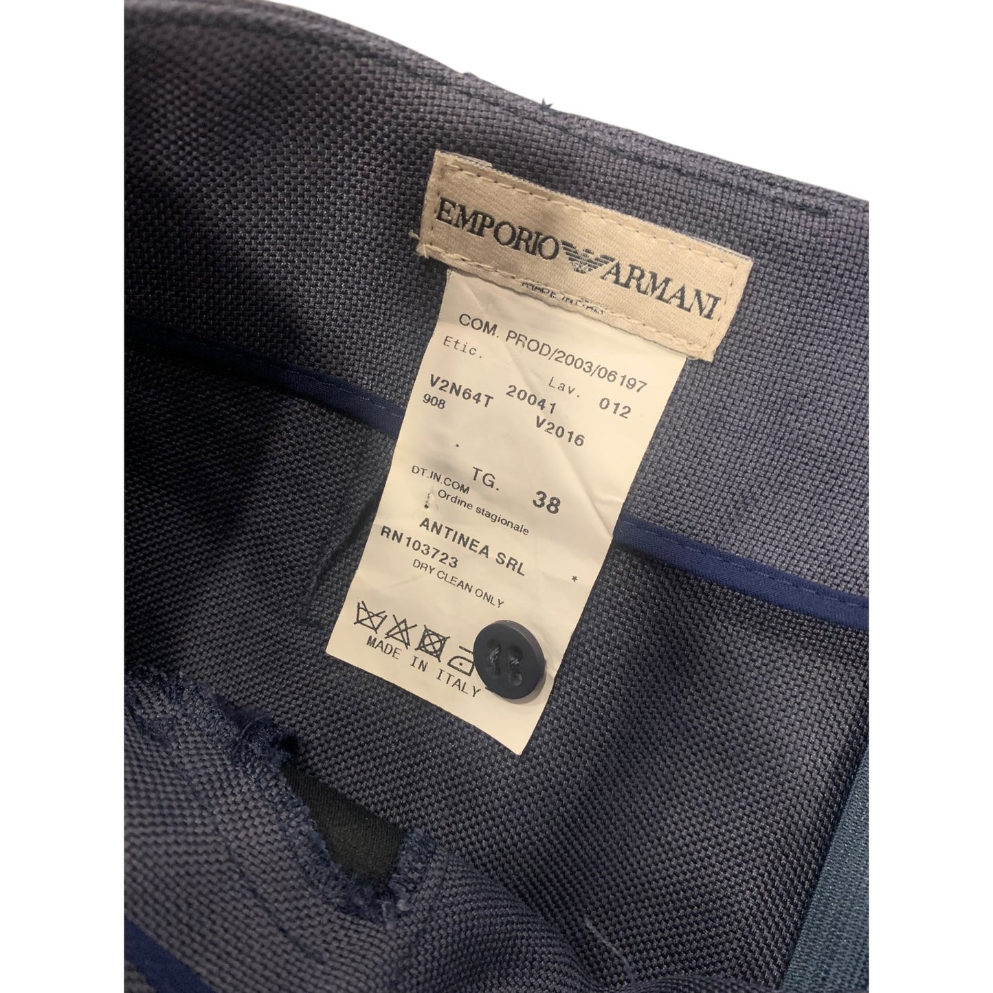 Gonna Vintage Emporio Armani Lino