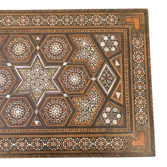 Scatola Legno Vintage Intarsiata