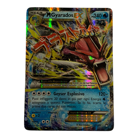 Carta Pokemon M Gyarados Ex