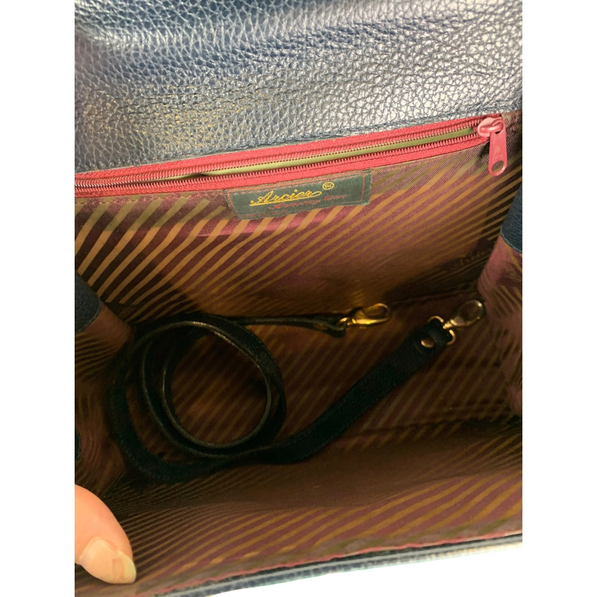 Borsa Donna Vintage Pelle Modello Grace Kelly