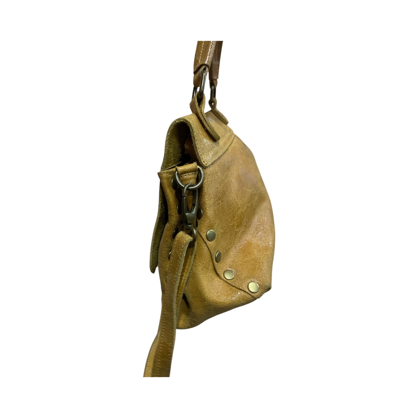 Borsa Tracolla Pelle Ocra