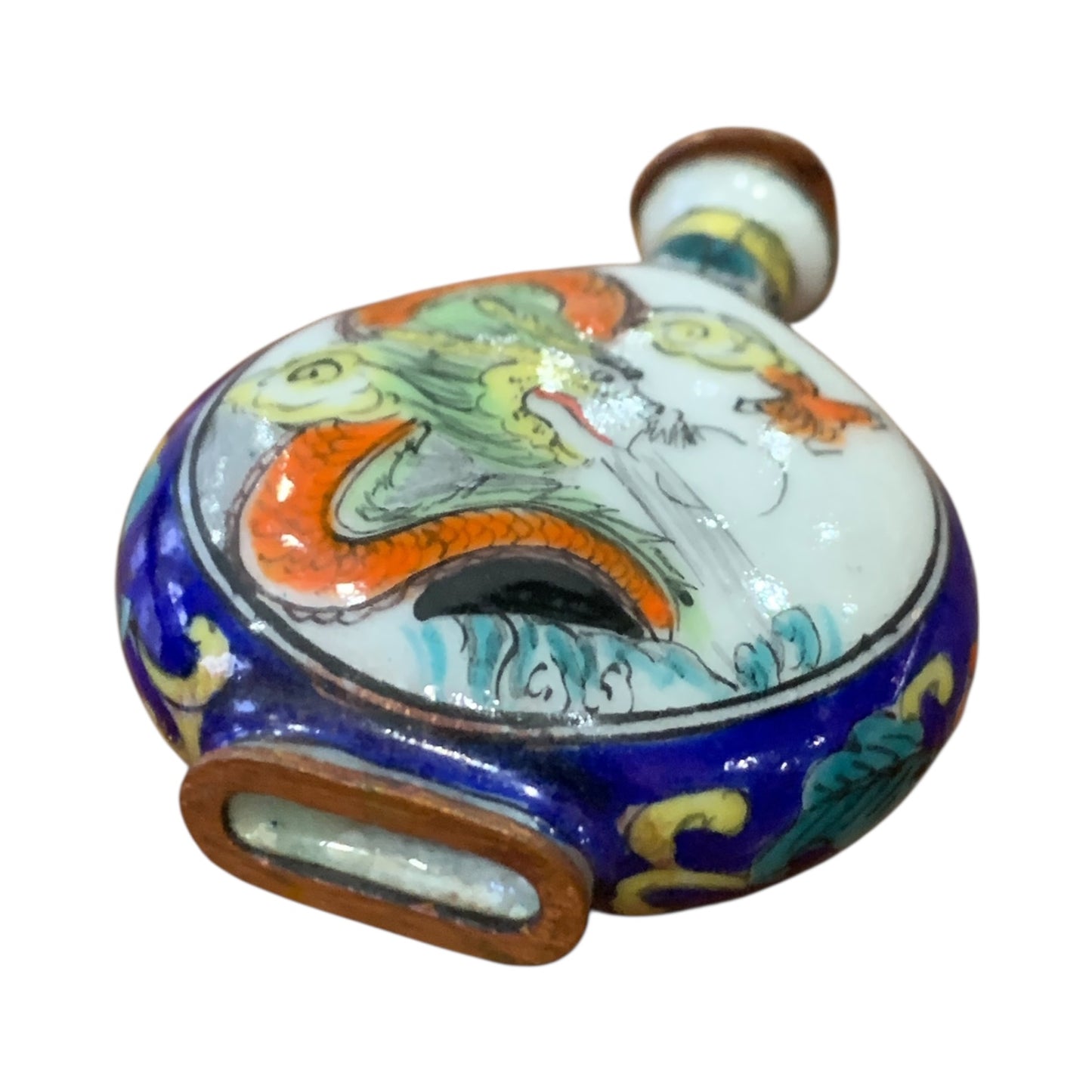 Tabacchiera Orientale Epoca Drago